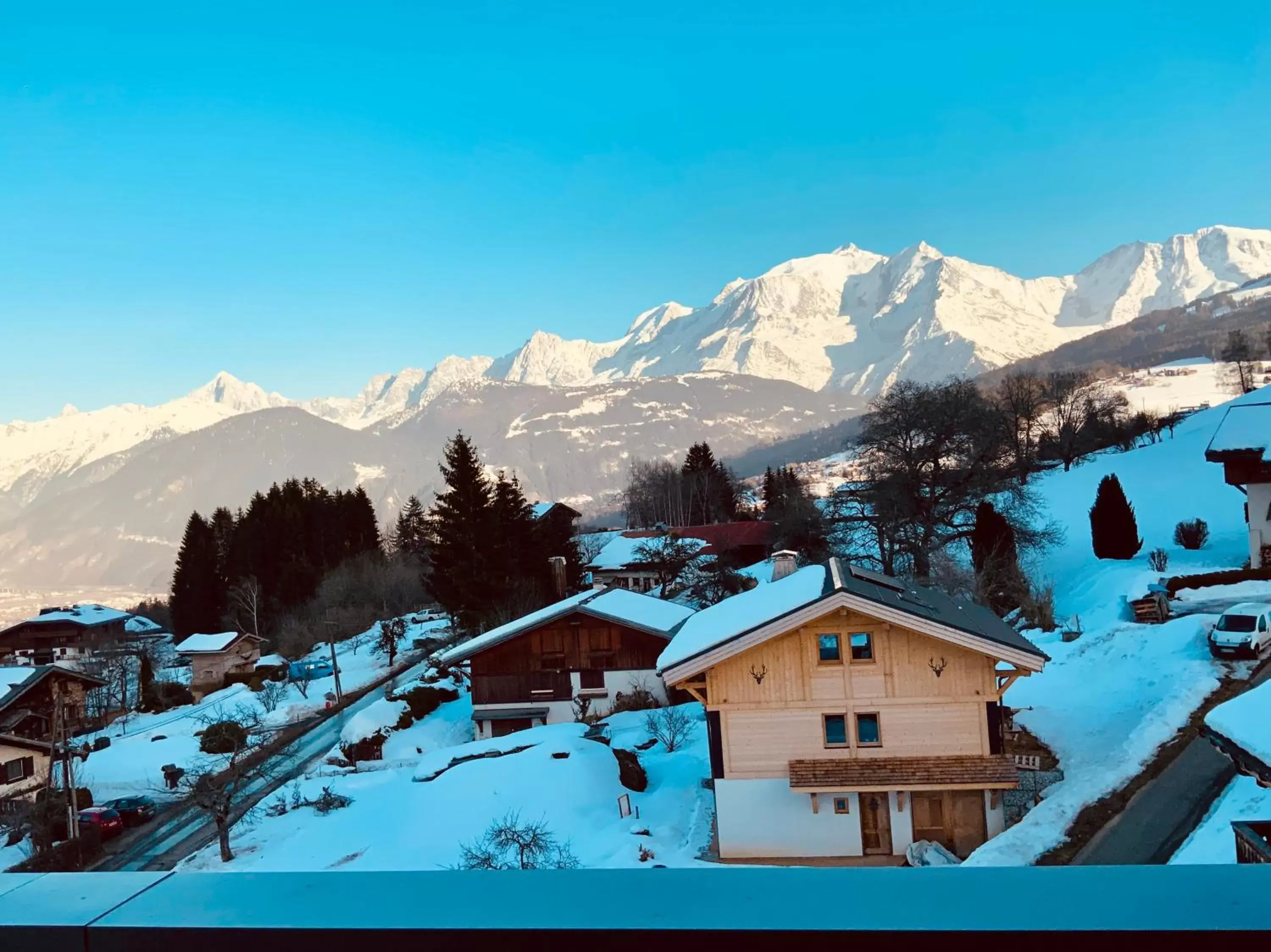 Winter in Le Floralp