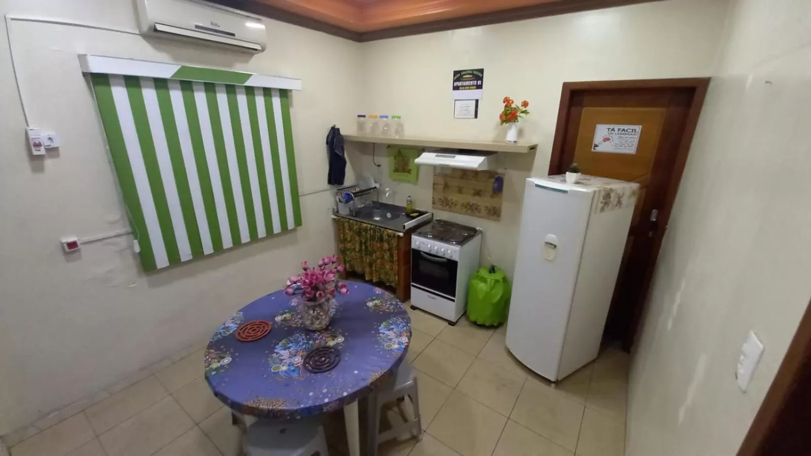 Kitchen or kitchenette, Kitchen/Kitchenette in Apart Hotel-Amazonas Shooping