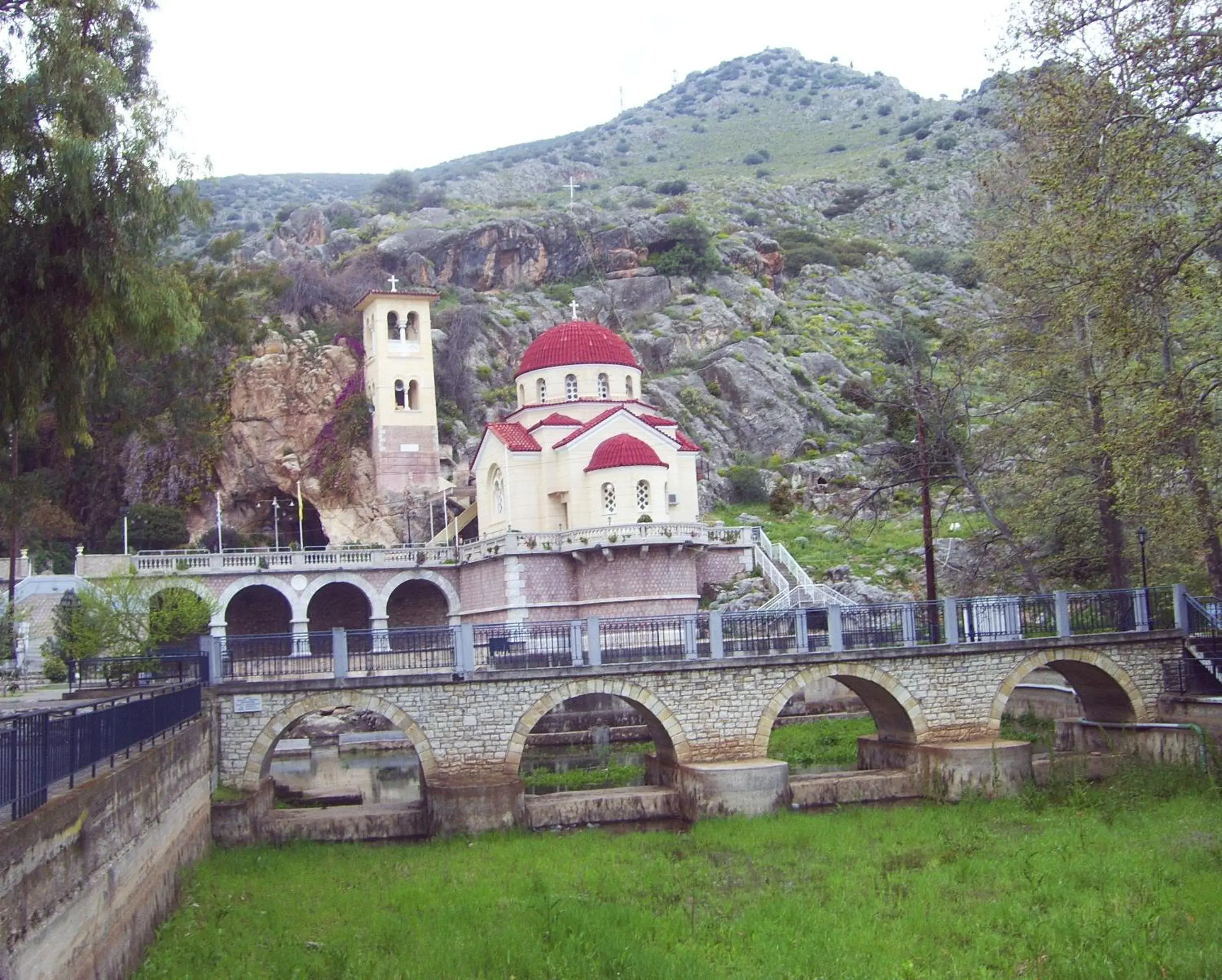 Spring, Property Building in Morfeas Hotel