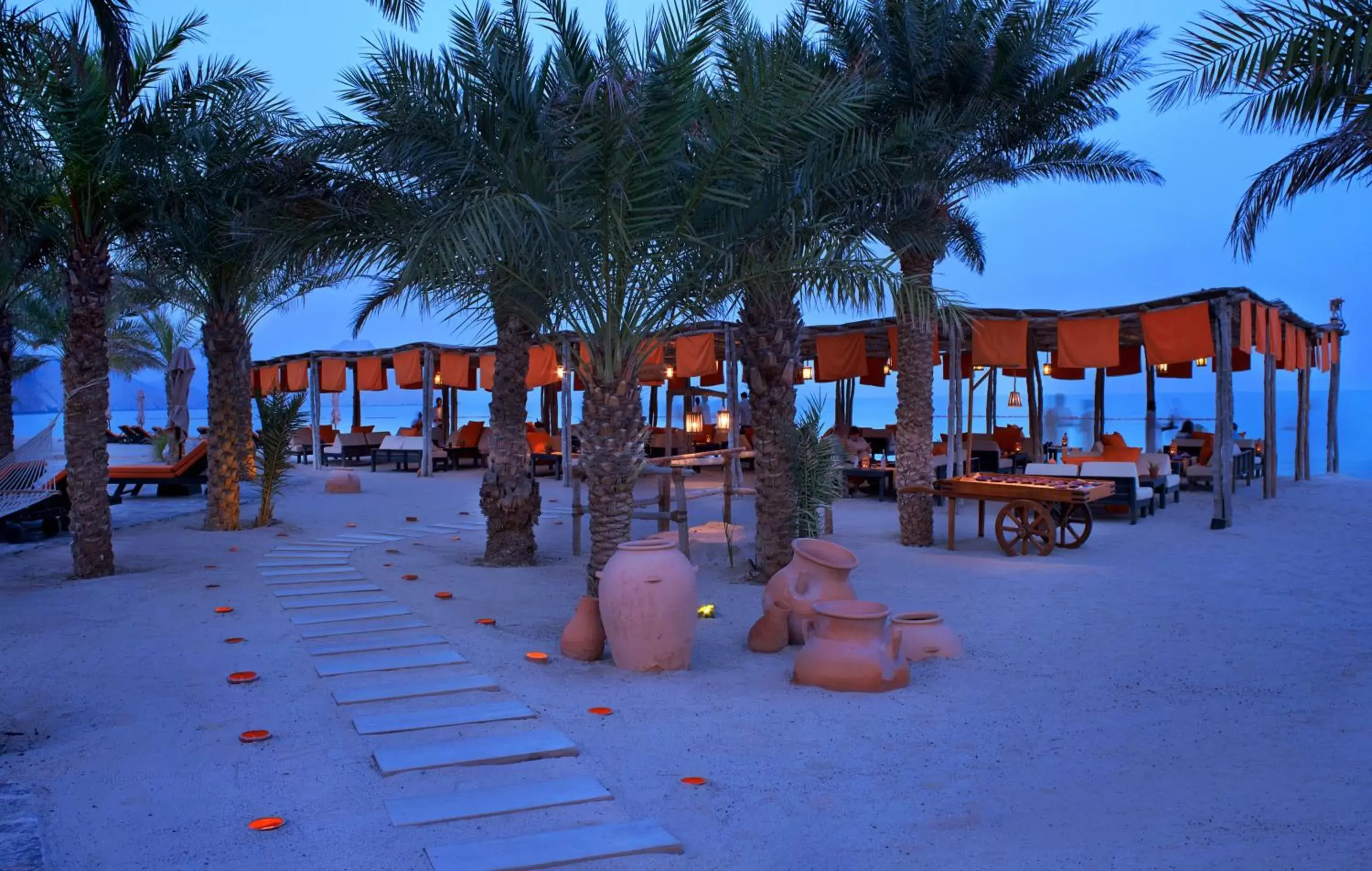Food and drinks in Six Senses Zighy Bay