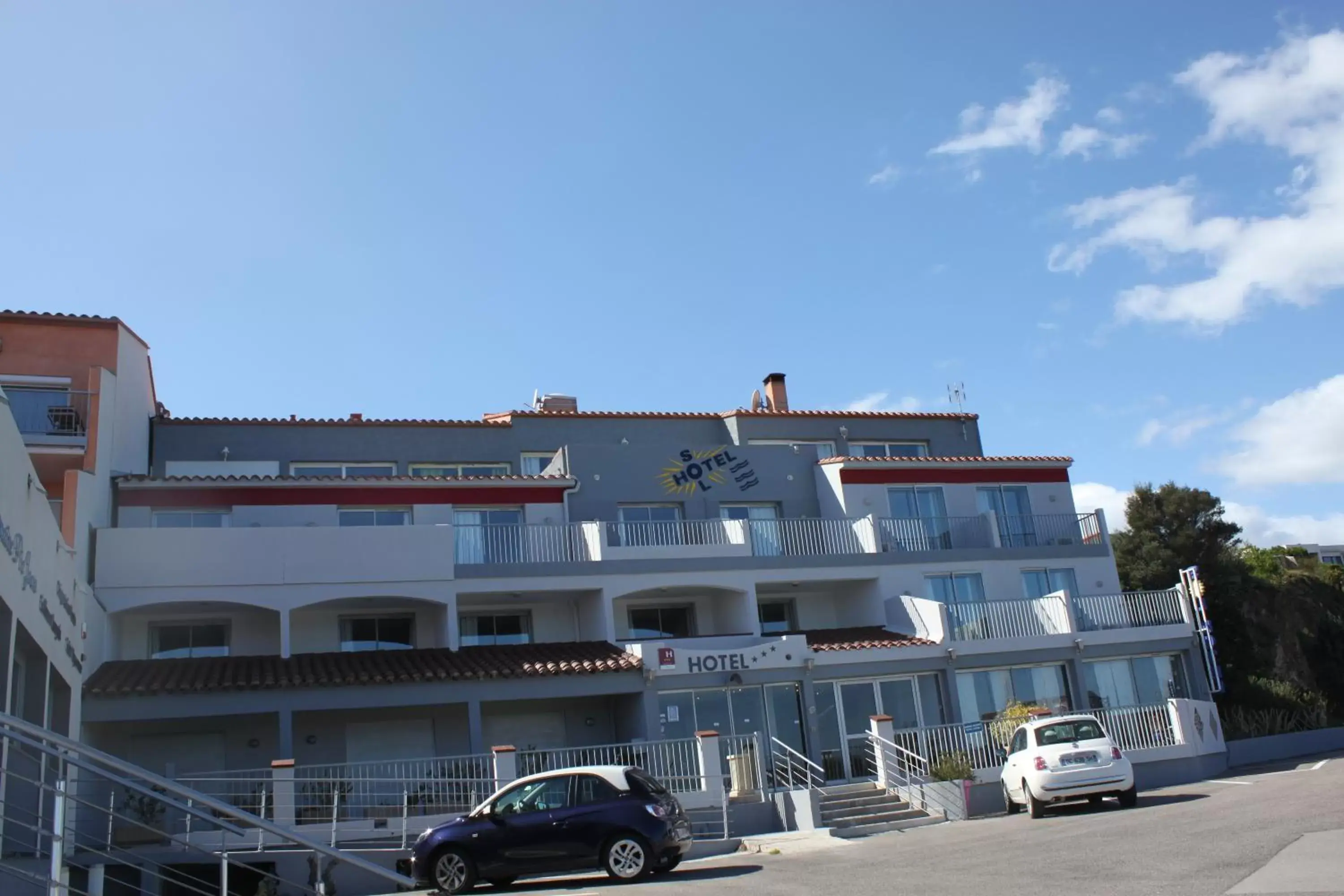 Property Building in Logis Hotel Solhotel