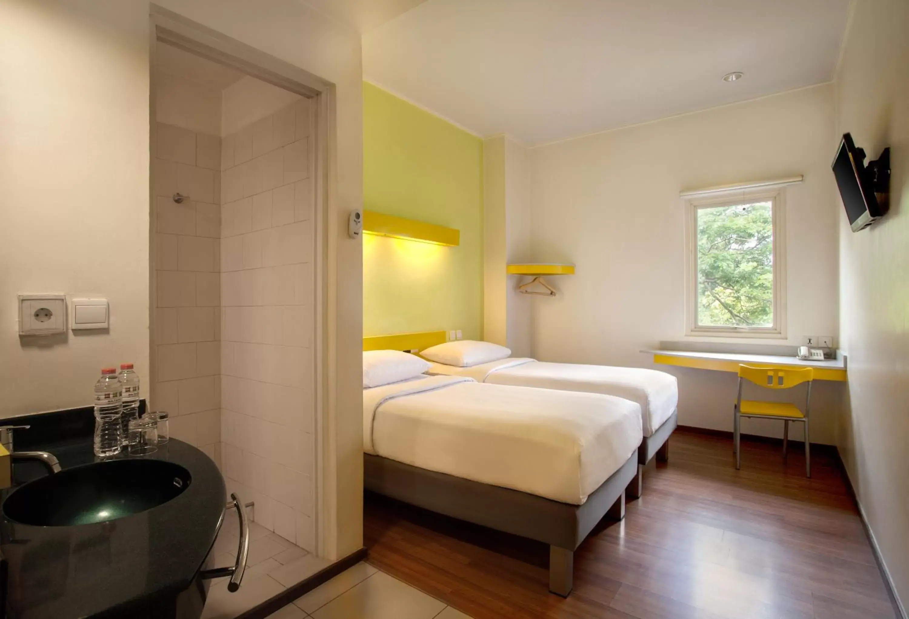 Bed in Ibis Budget Jakarta Menteng