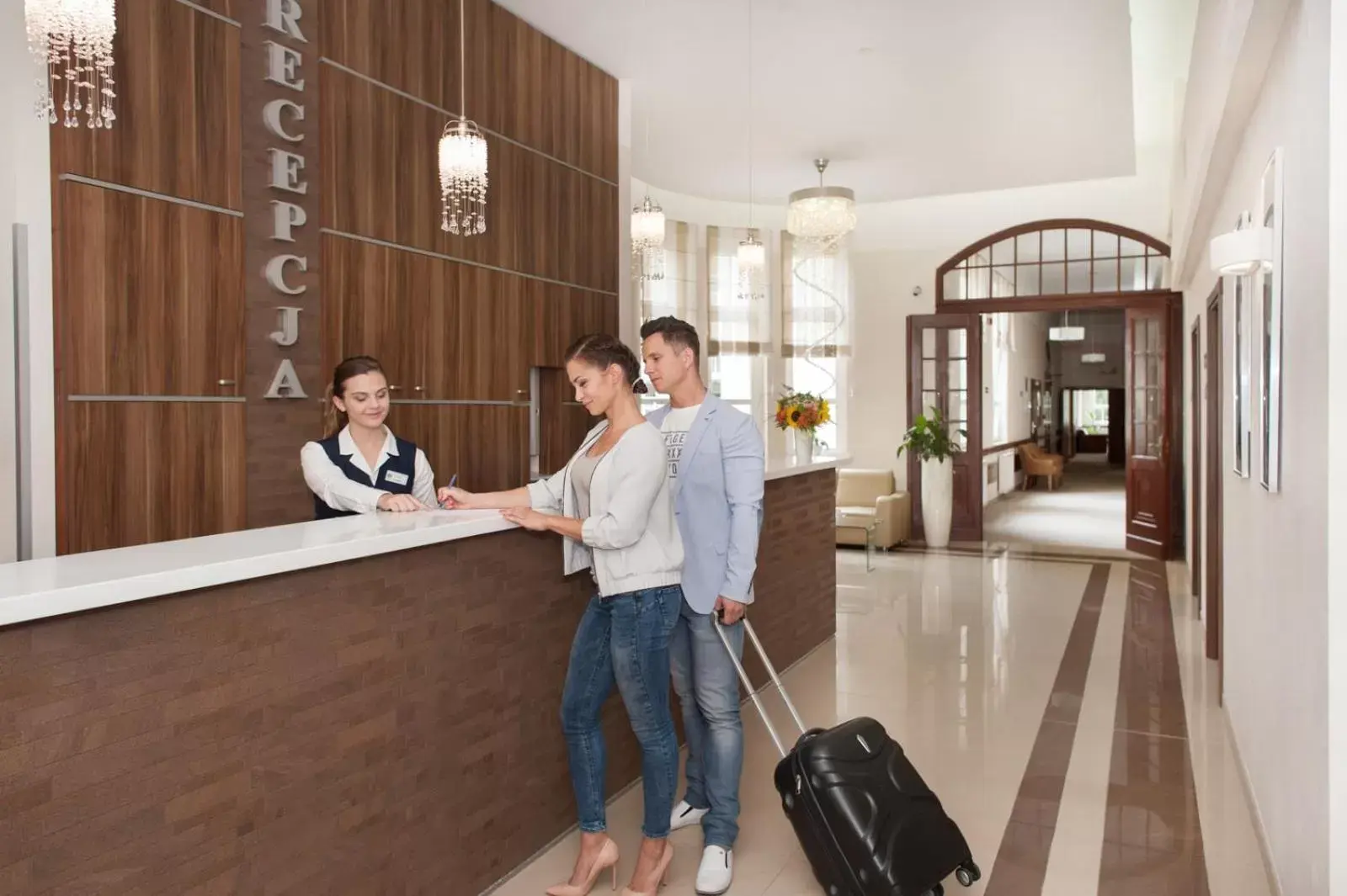 Staff, Lobby/Reception in Hotel Cesarskie Ogrody