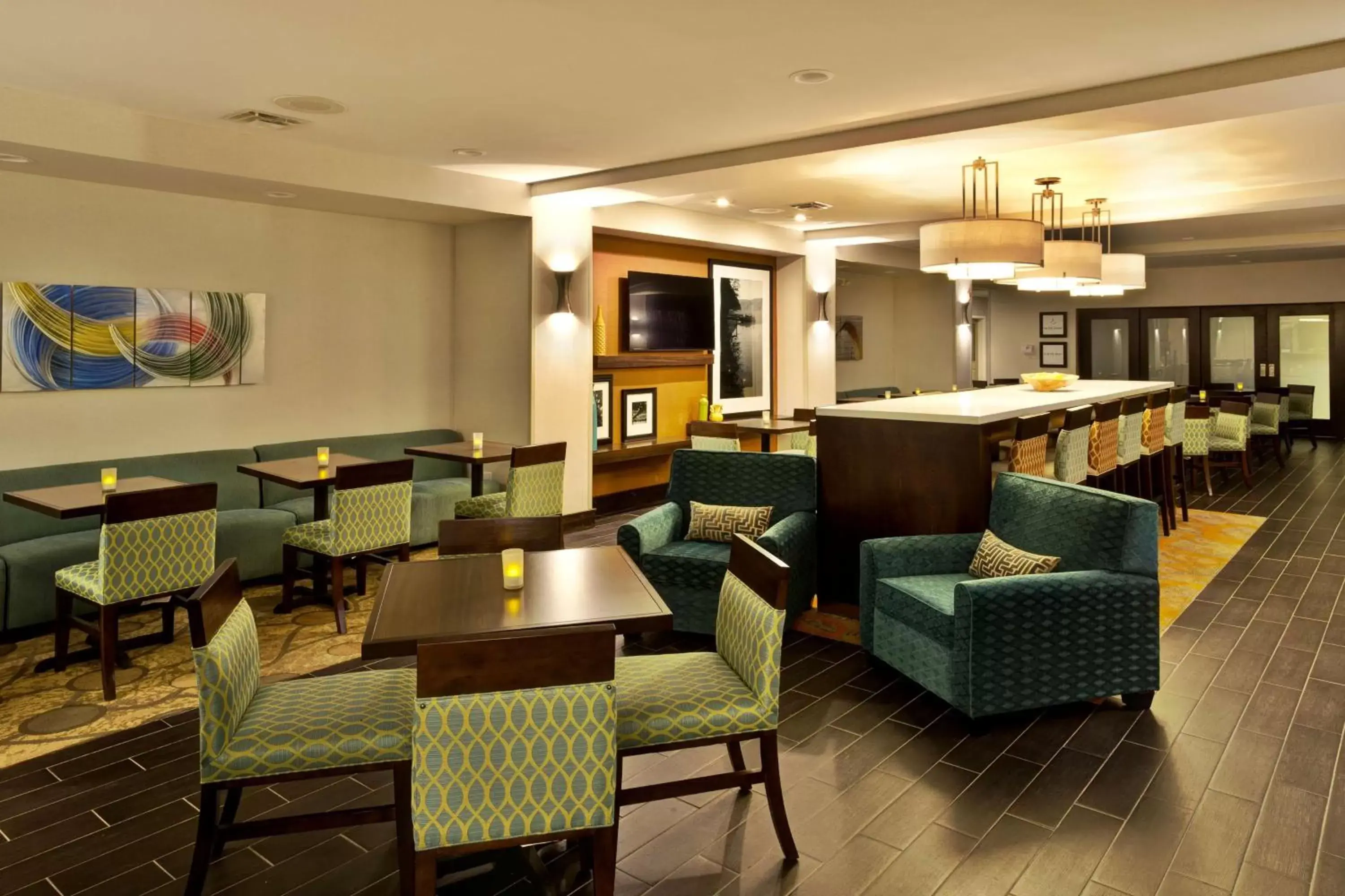 Lobby or reception, Restaurant/Places to Eat in Hampton Inn Niagara Falls/ Blvd