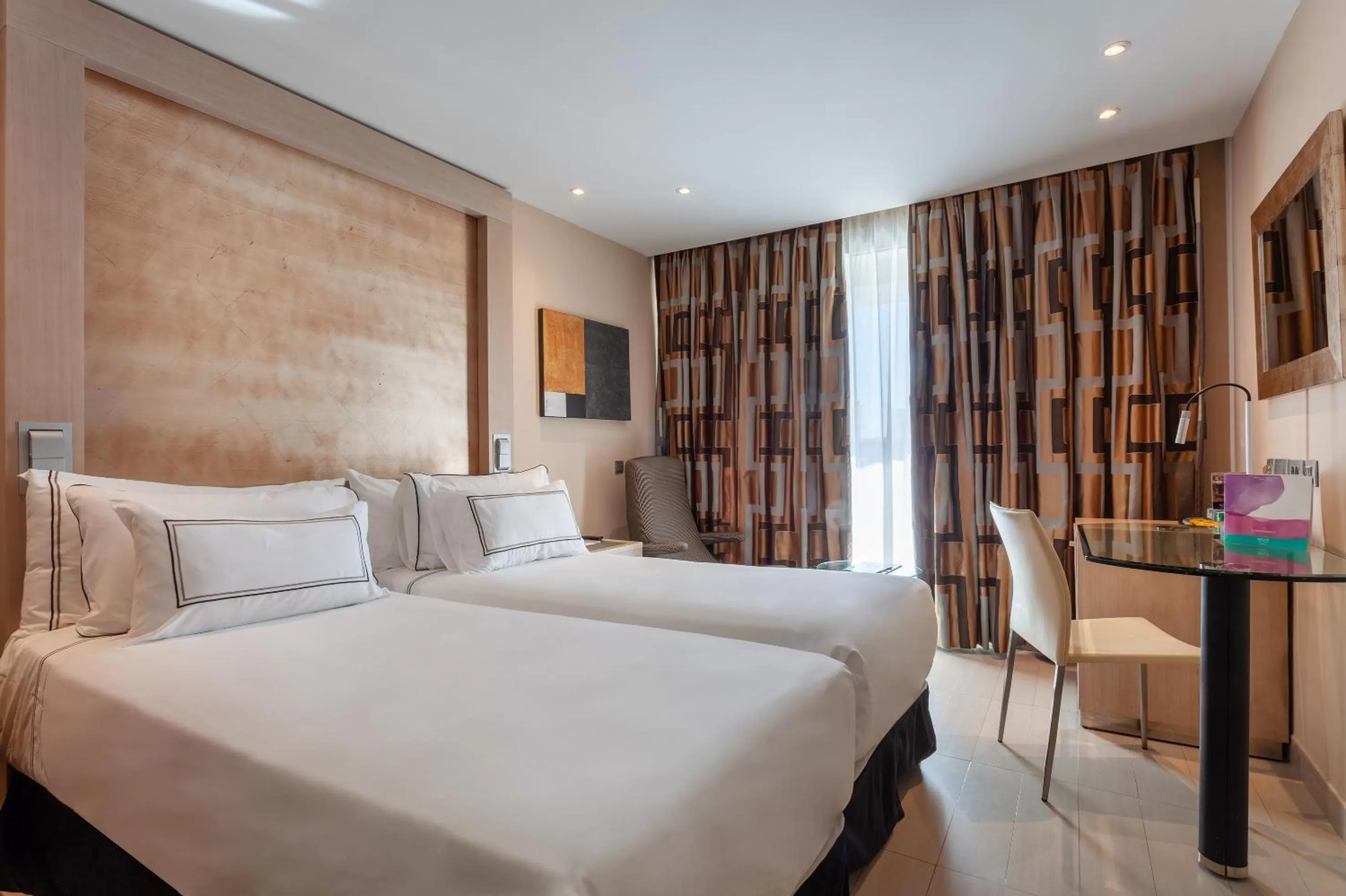 Bed in Melia Sevilla