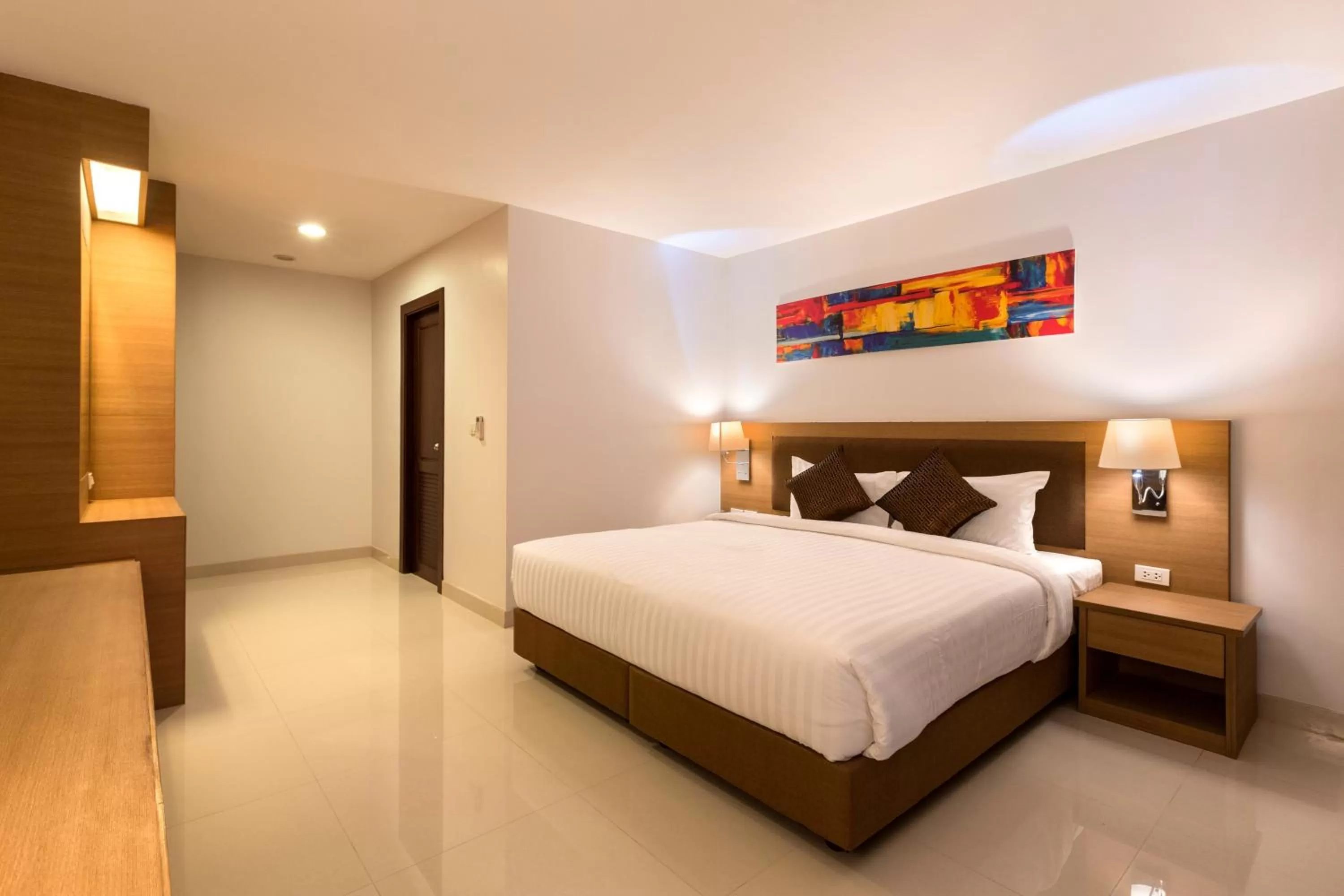 Bed in Riche Hua Hin Hotel - SHA Plus