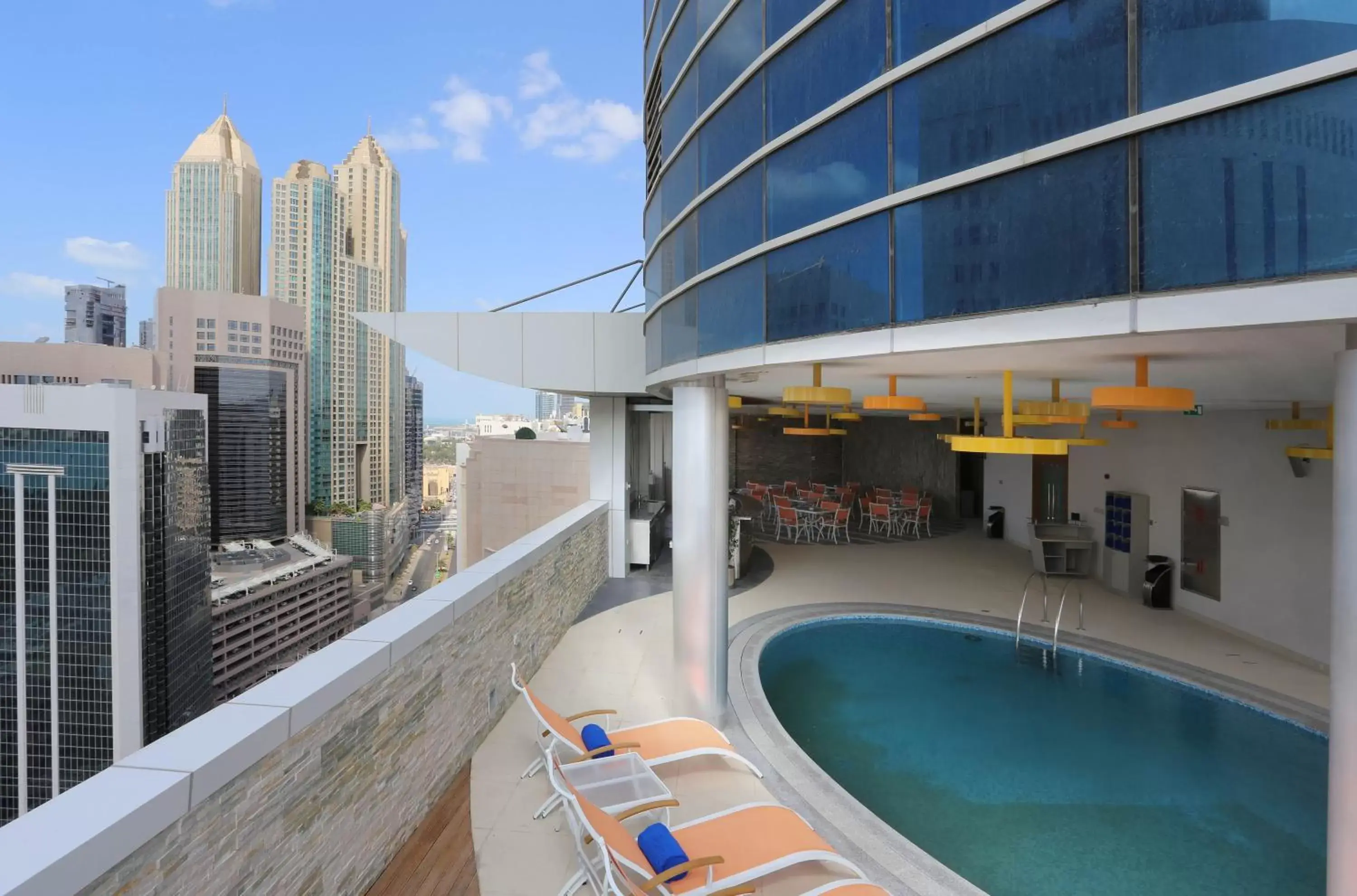 Swimming Pool in TRYP by Wyndham Abu Dhabi City Center
