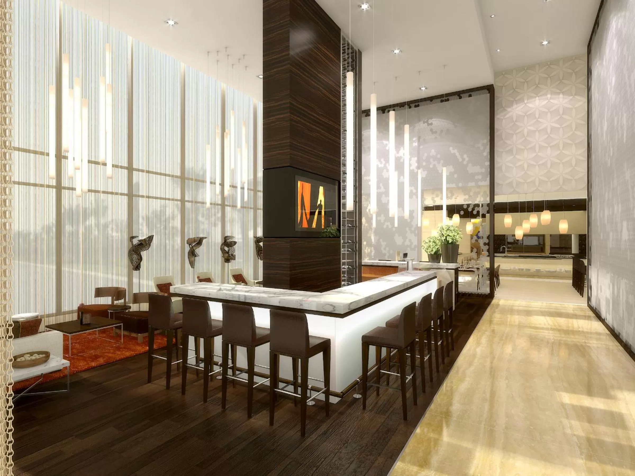 Restaurant/places to eat, Lounge/Bar in Hyatt Place Dubai Al Rigga Residences
