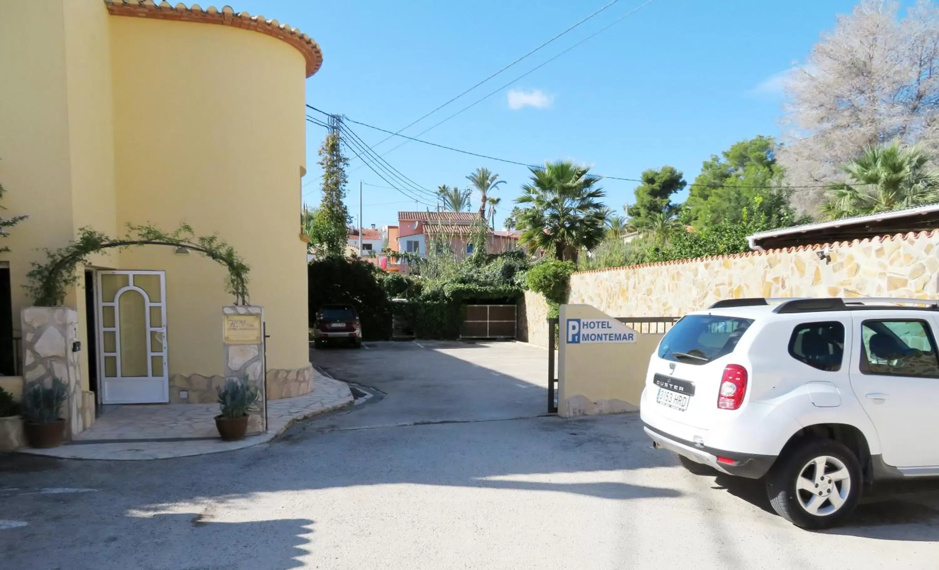 Facade/entrance in Hotel Montemar