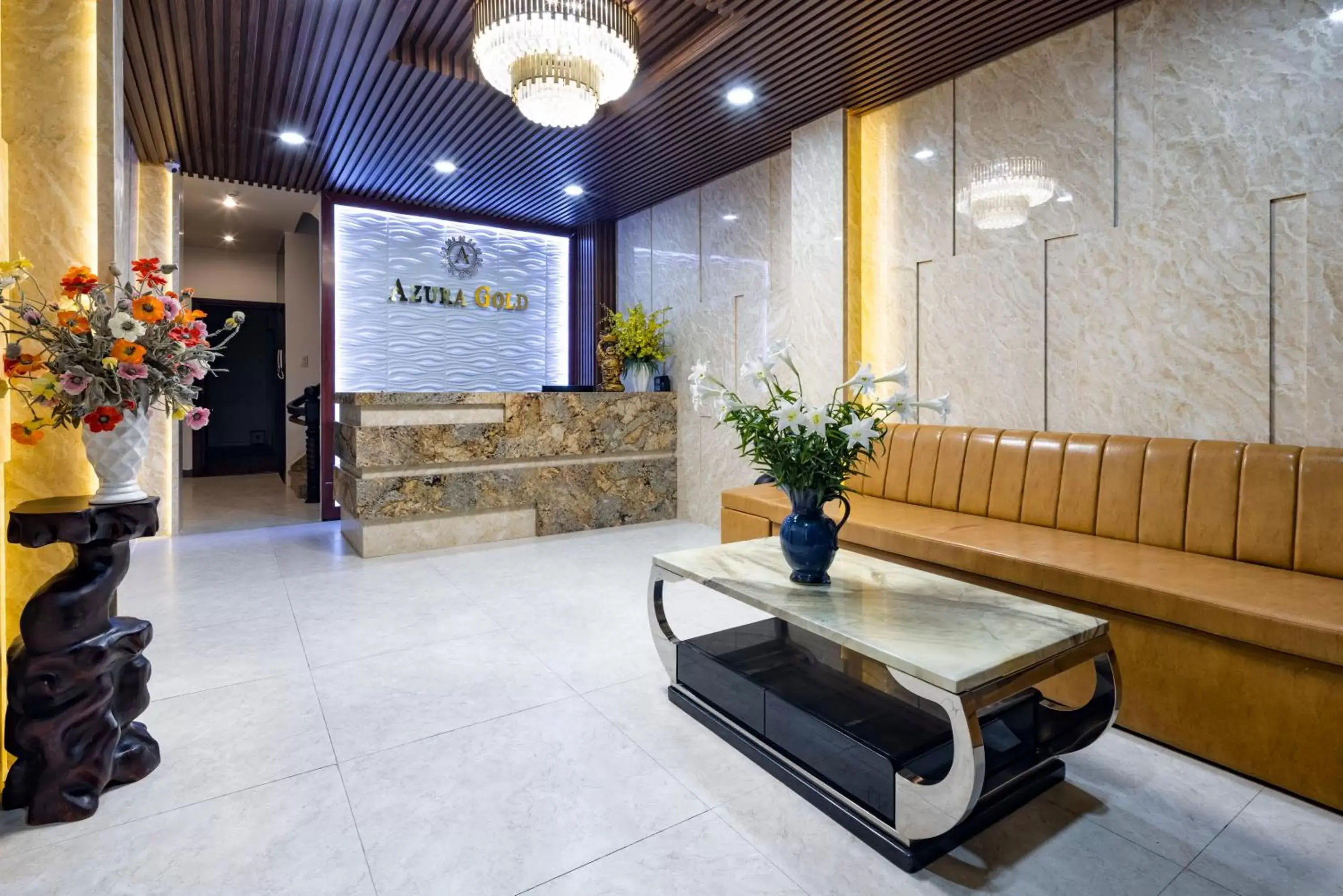 Lobby or reception in Azura Gold Hotel & Apartment Lobby or reception in Azura Gold Hotel & Apartment