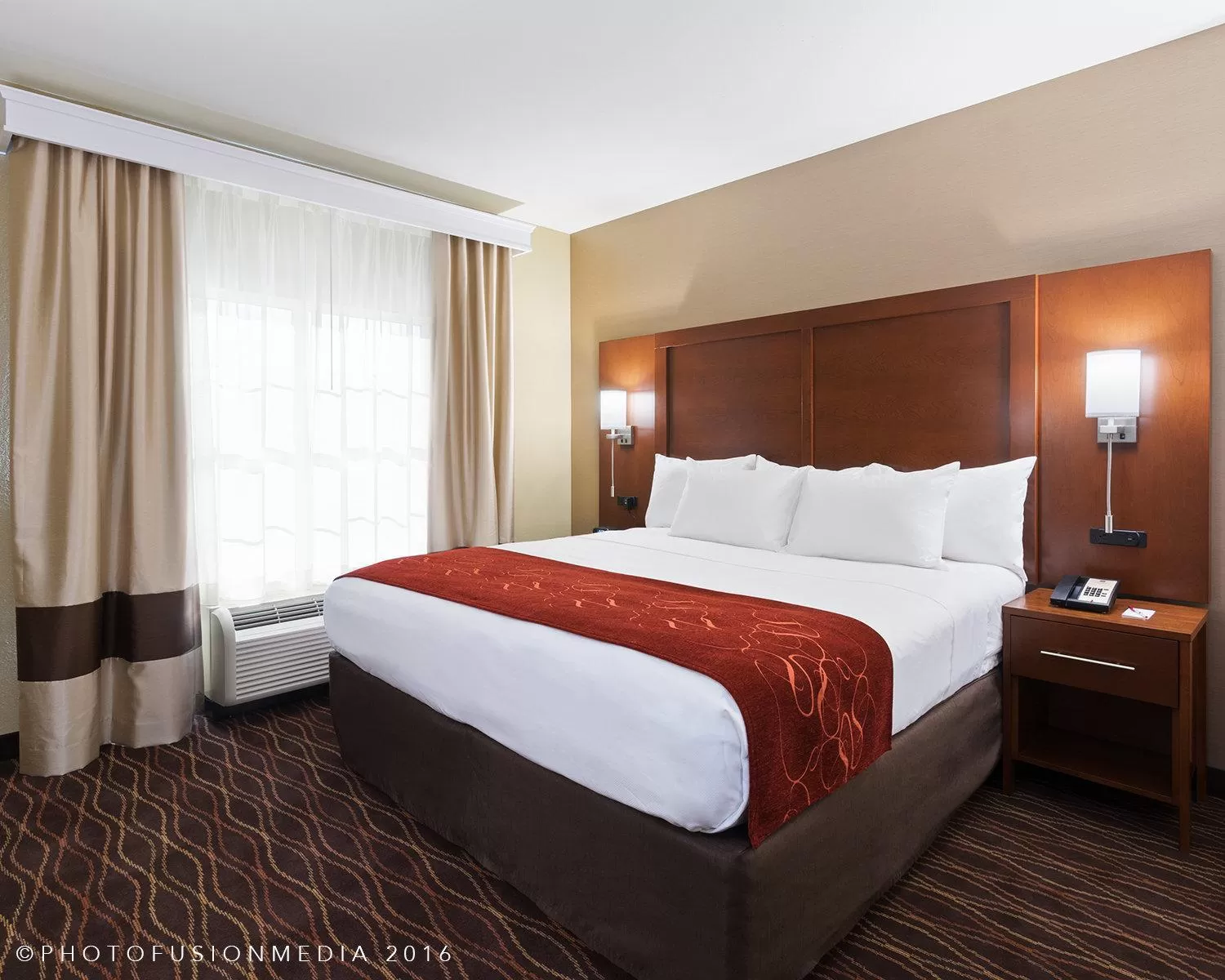 Bed in Comfort Suites DuBois Country Club