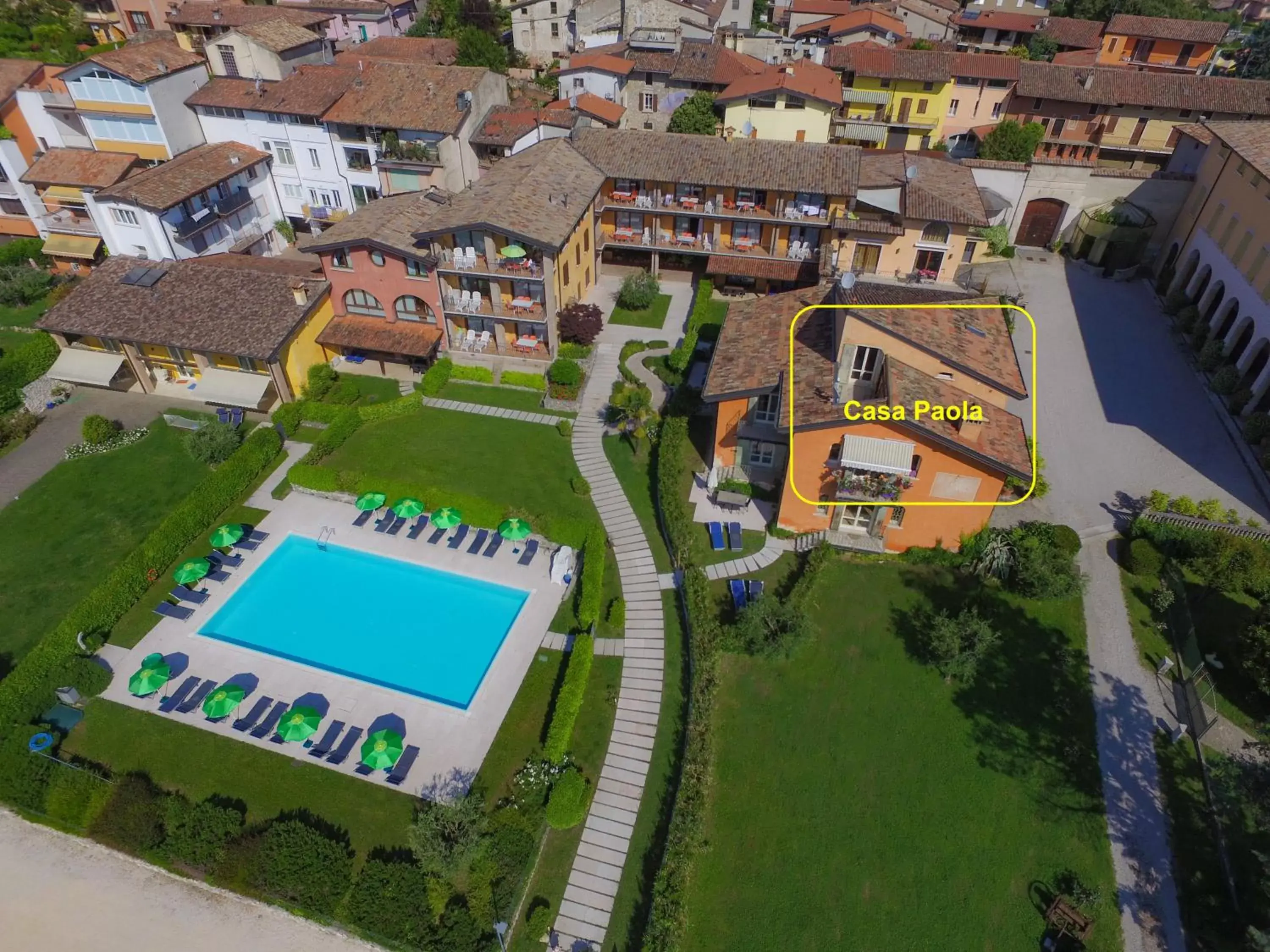 Property building, Bird's-eye View in Residence Corte Ferrari -Ciao Vacanze-