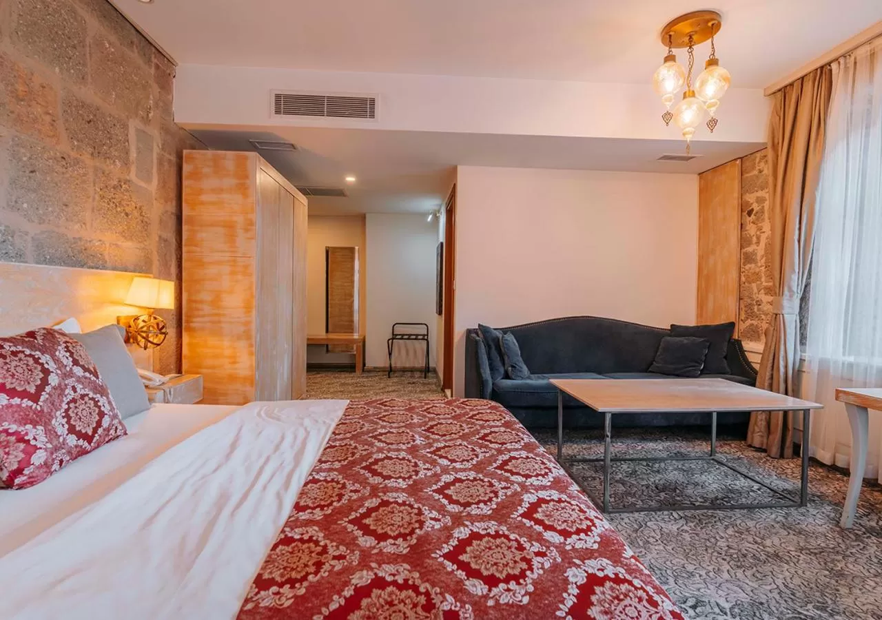 Photo of the whole room, Bed in TS Park Hotel