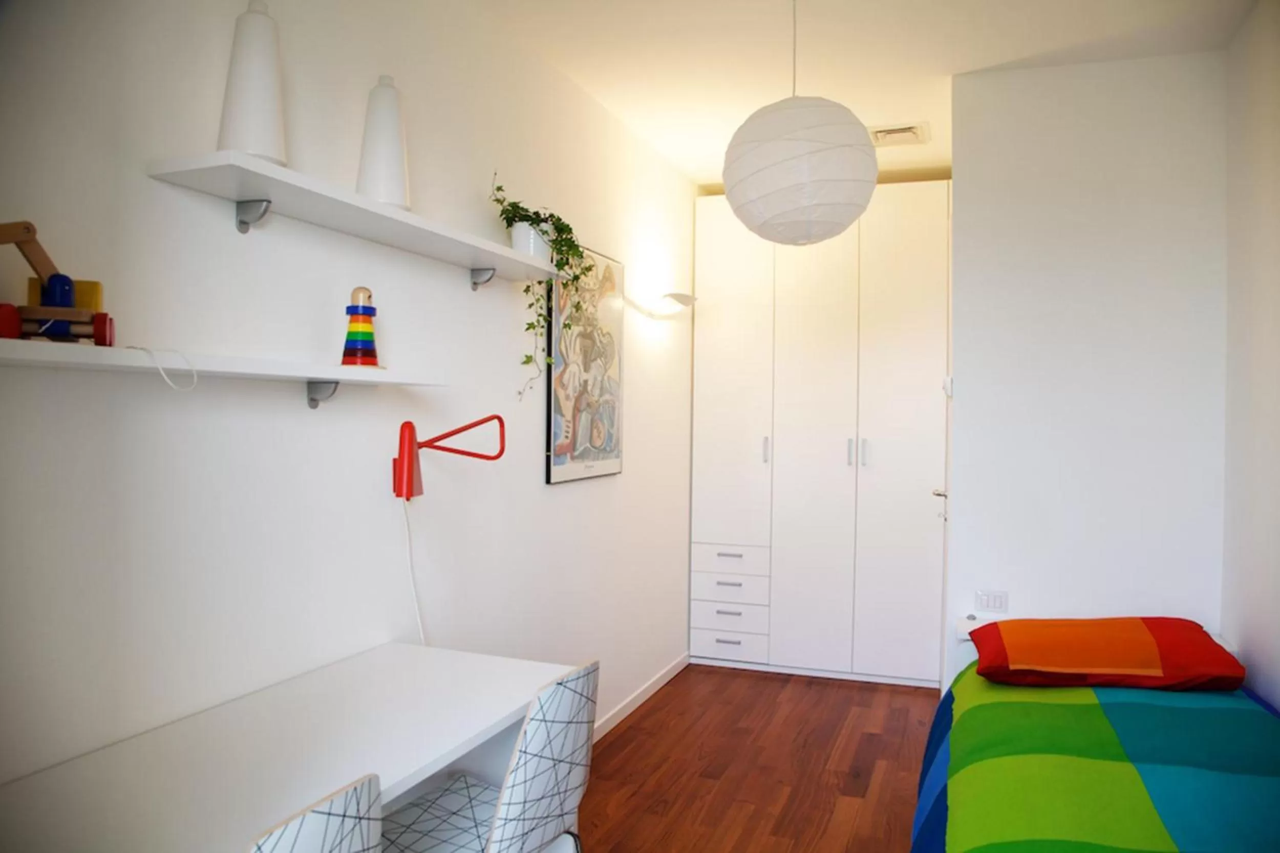 Bedroom, Bed in Residence Milano Bicocca