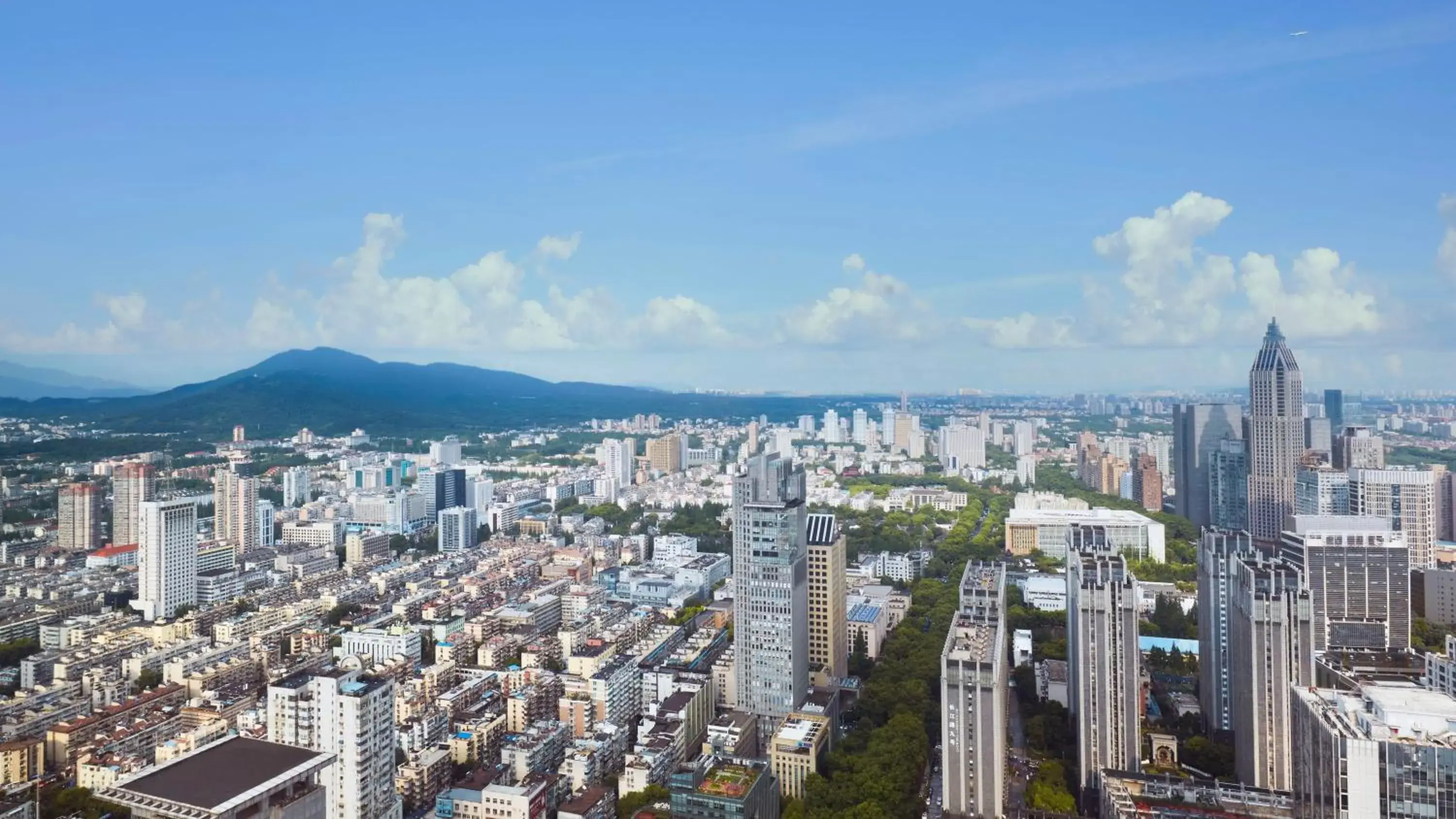 View (from property/room), Bird's-eye View in The Ritz-Carlton, Nanjing