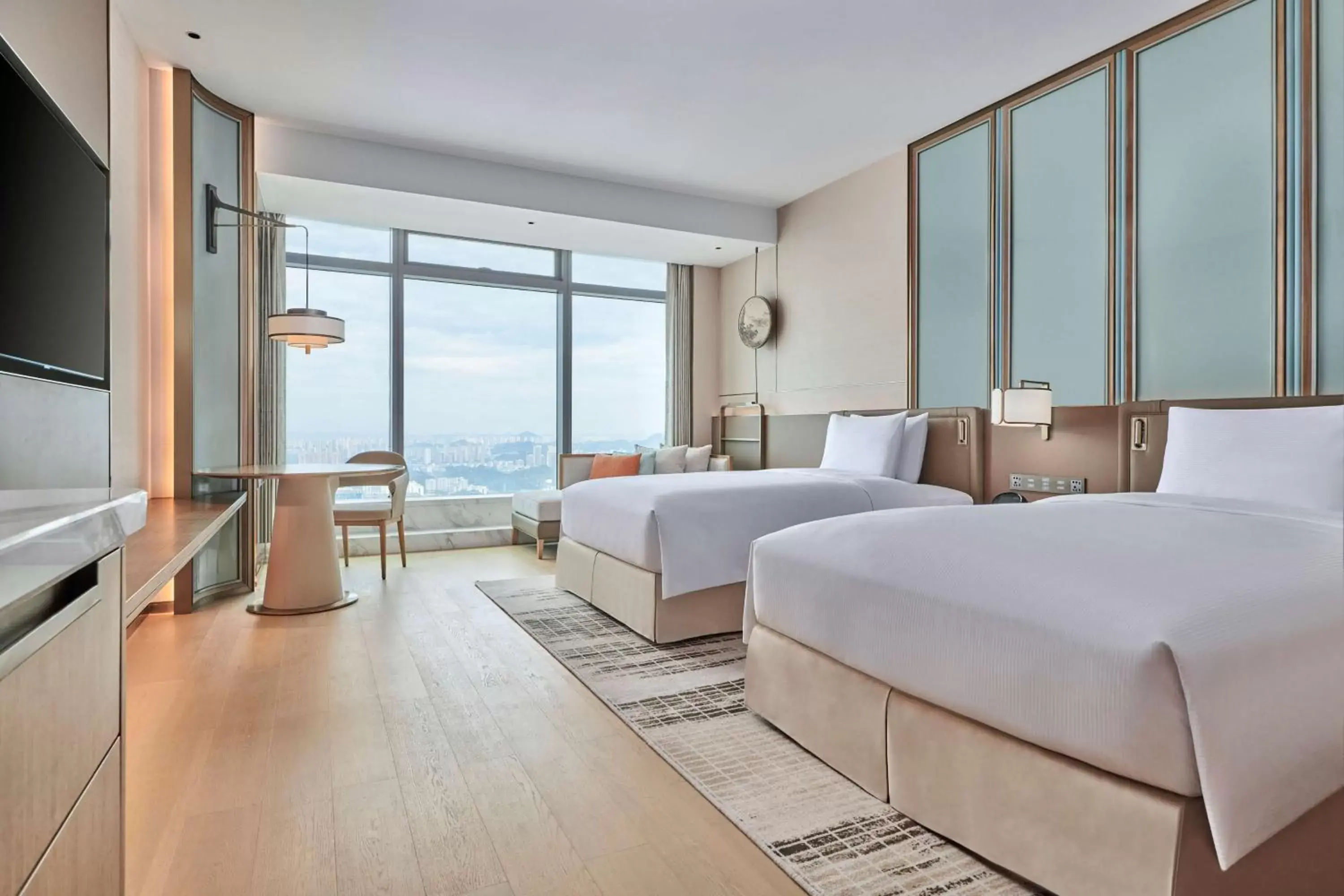 Bedroom in Hilton Changsha Riverside