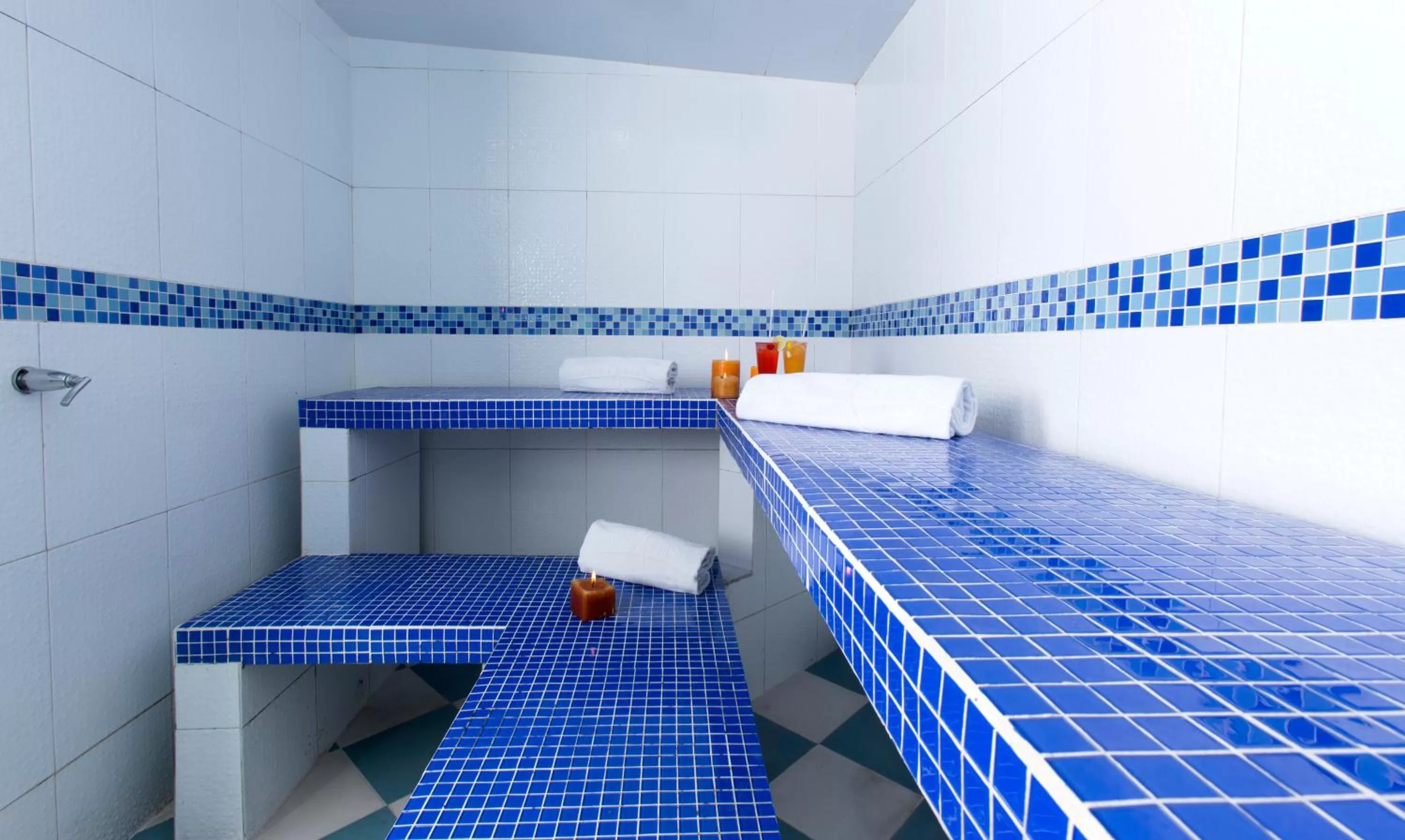 Steam room, Bed in Atlantis Plaza Hotel Cúcuta