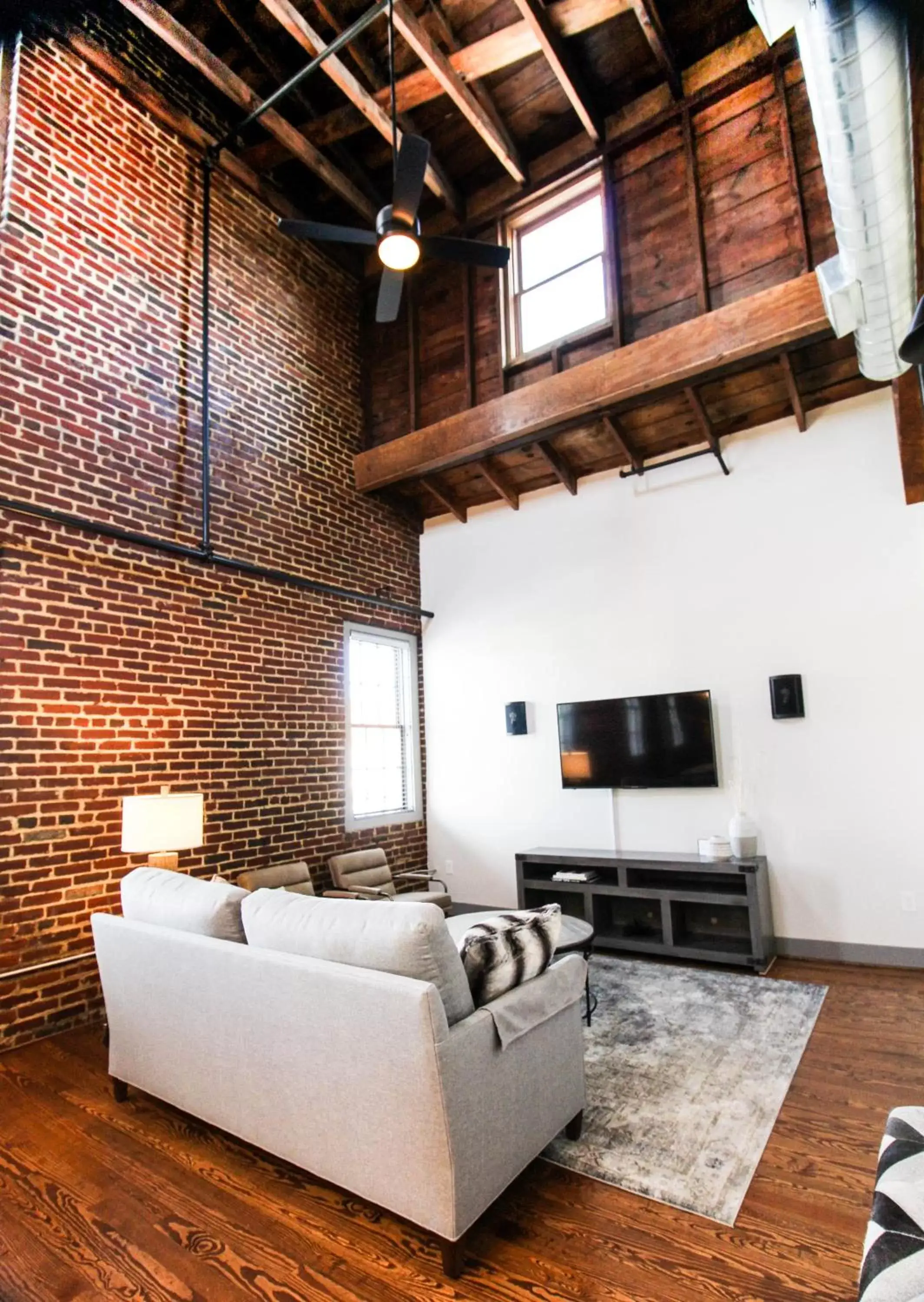 Living room, Seating Area in The Lofts at Downtown Salem