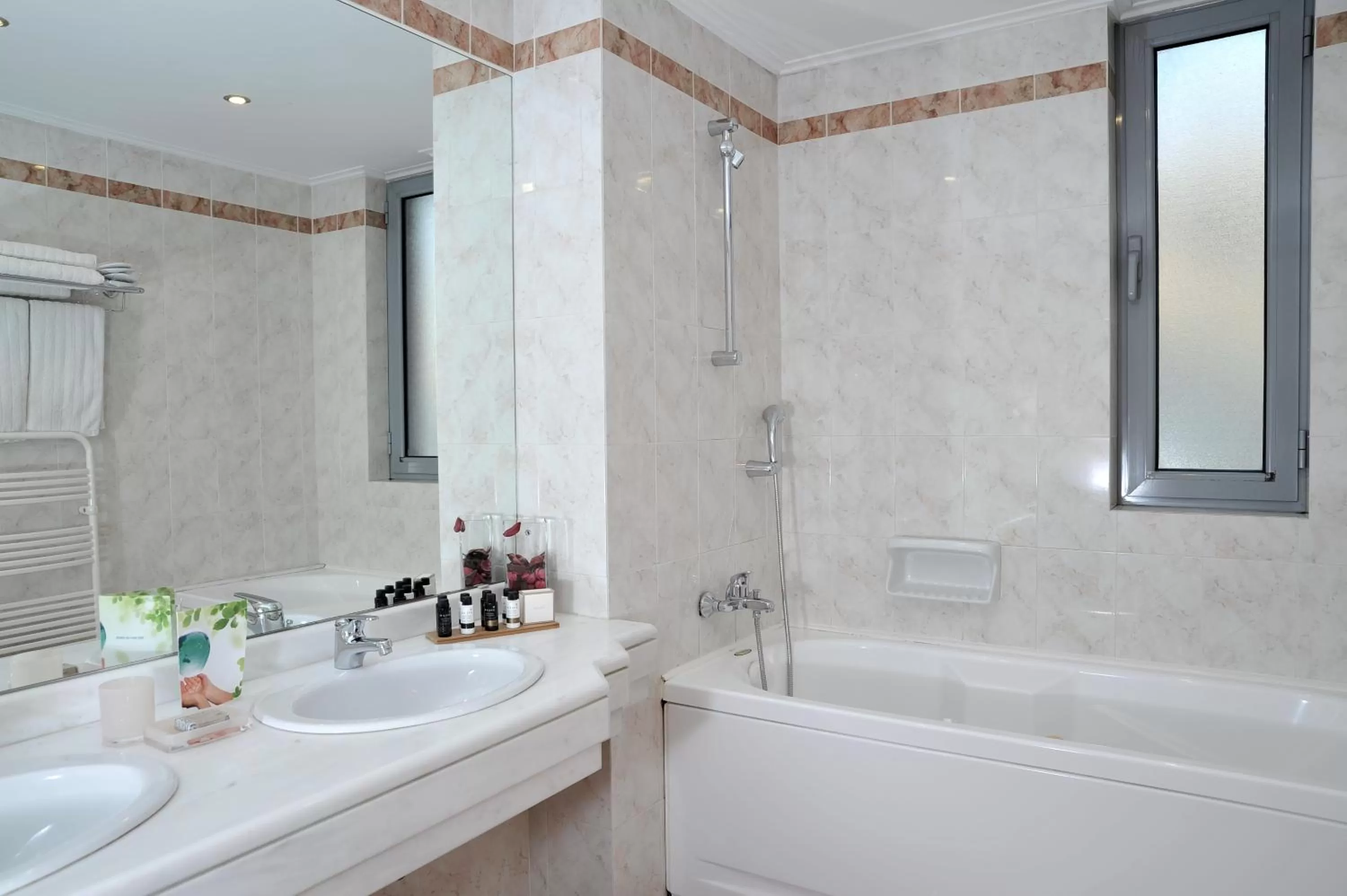 Bathroom in Athens Atrium Hotel & Jacuzzi Suites