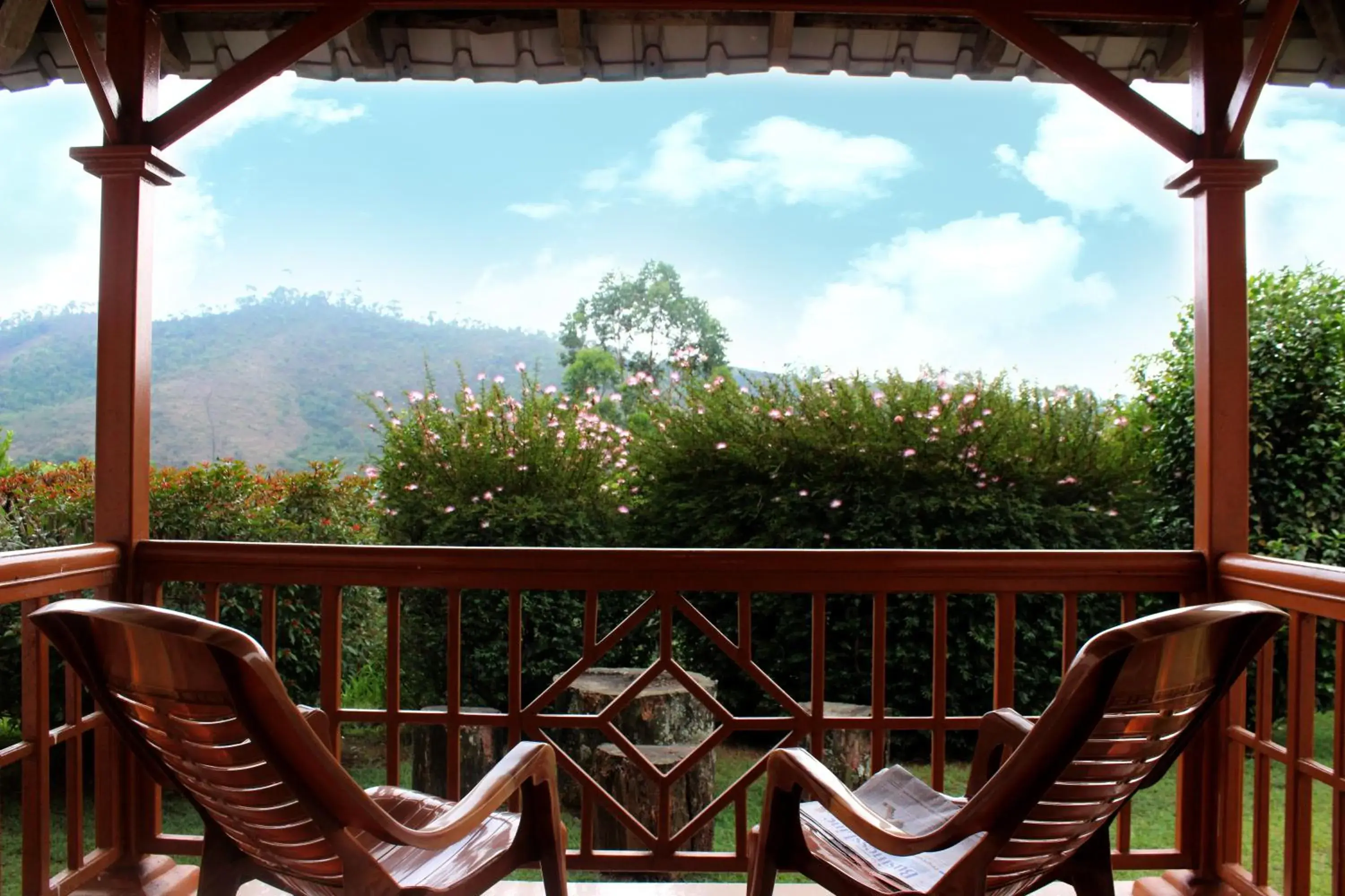 View (from property/room), Balcony/Terrace in Ktdc Tea County Resort