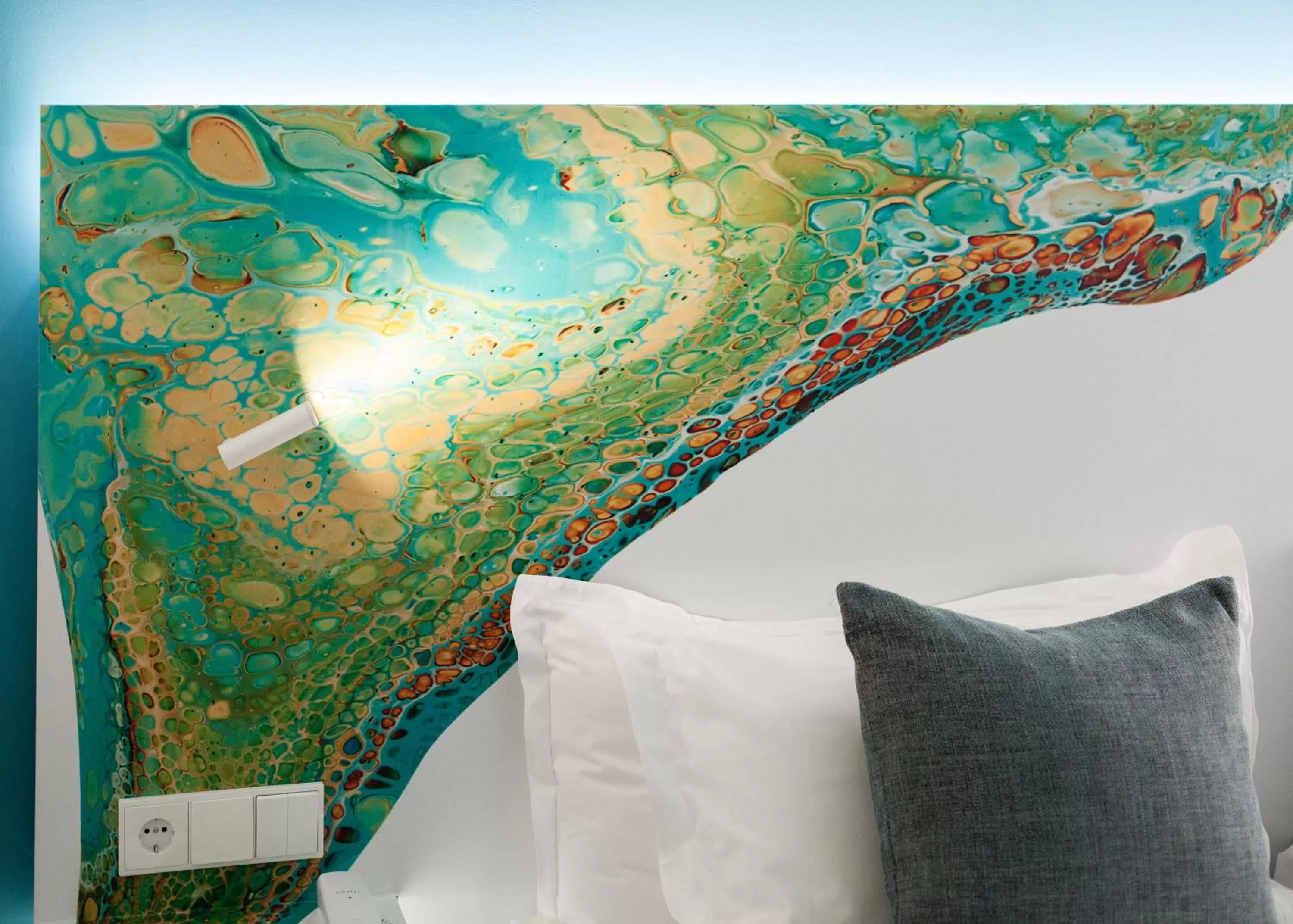 Bed in Hotel Concordia Barcelona