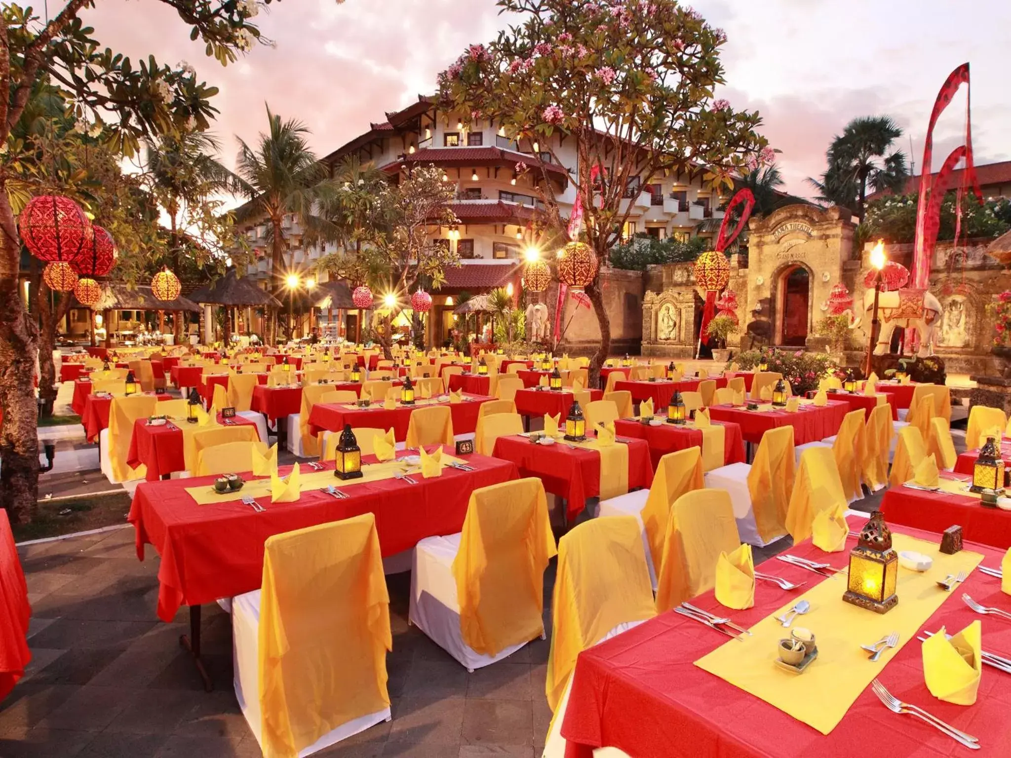 Restaurant/places to eat, Banquet Facilities in Grand Mirage Resort & Thalasso Bali