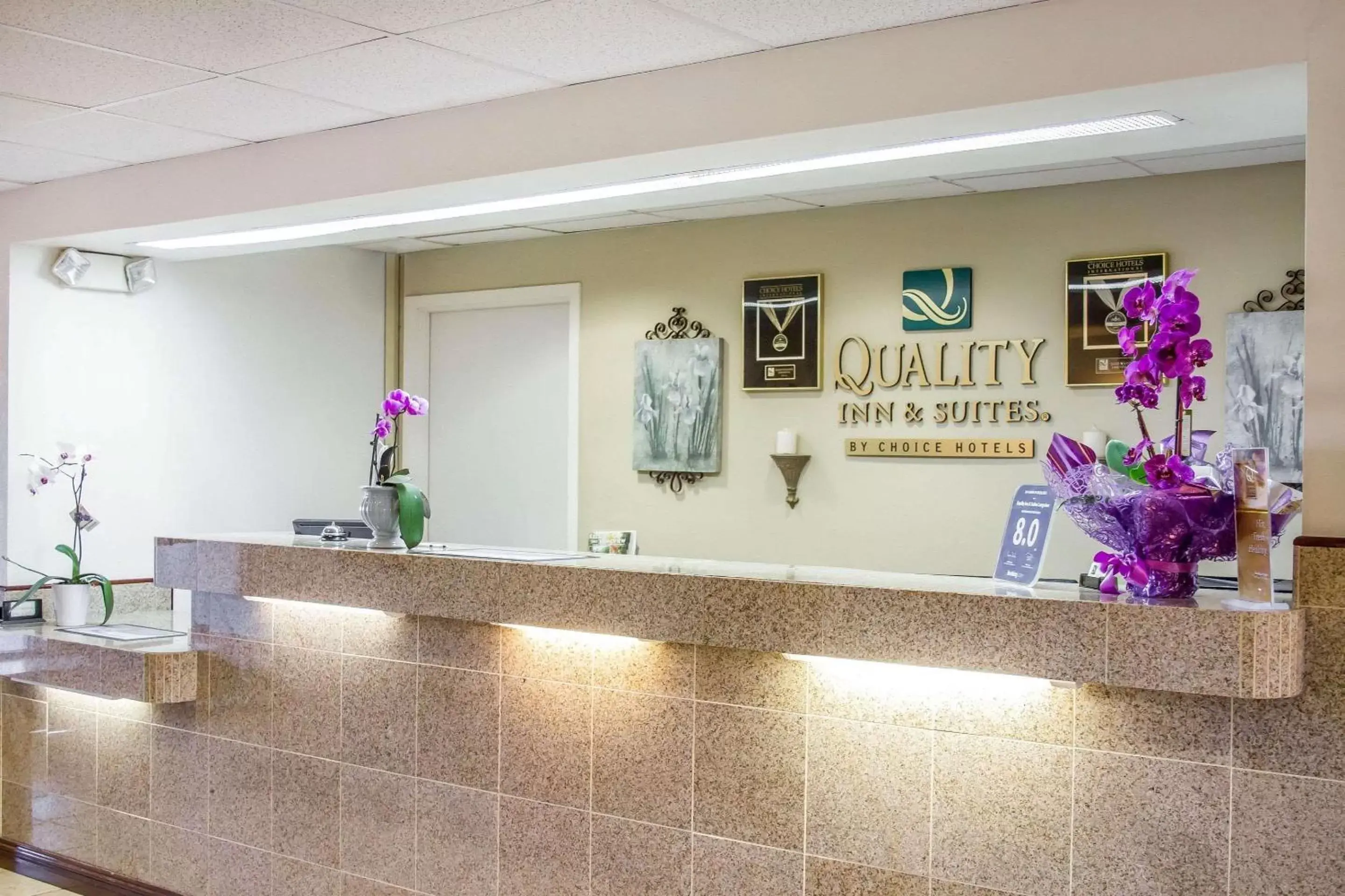 Lobby or reception in Quality Inn & Suites Longview Kelso