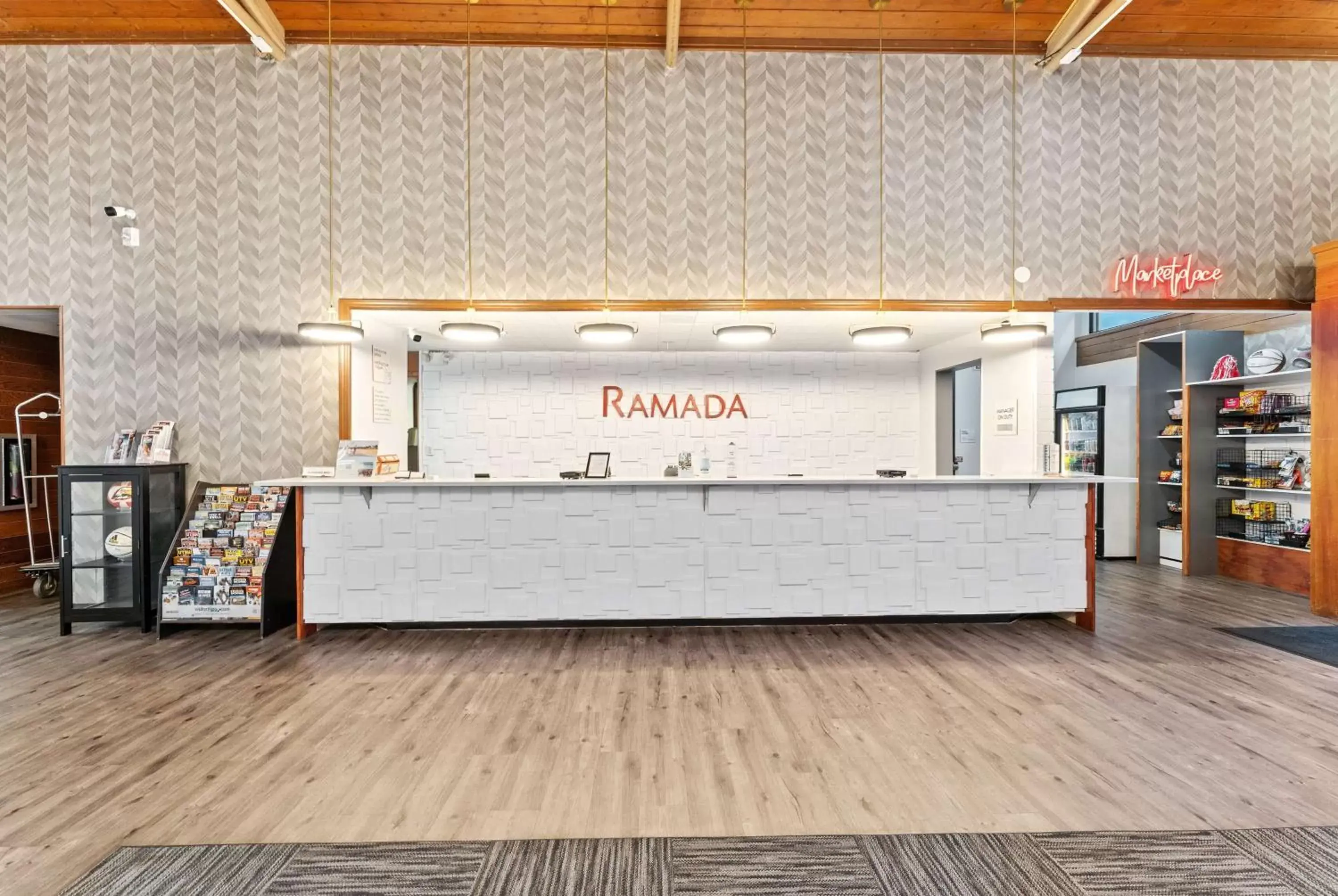 Lobby or reception in Ramada by Wyndham Cedar City Lobby or reception in Ramada by Wyndham Cedar City