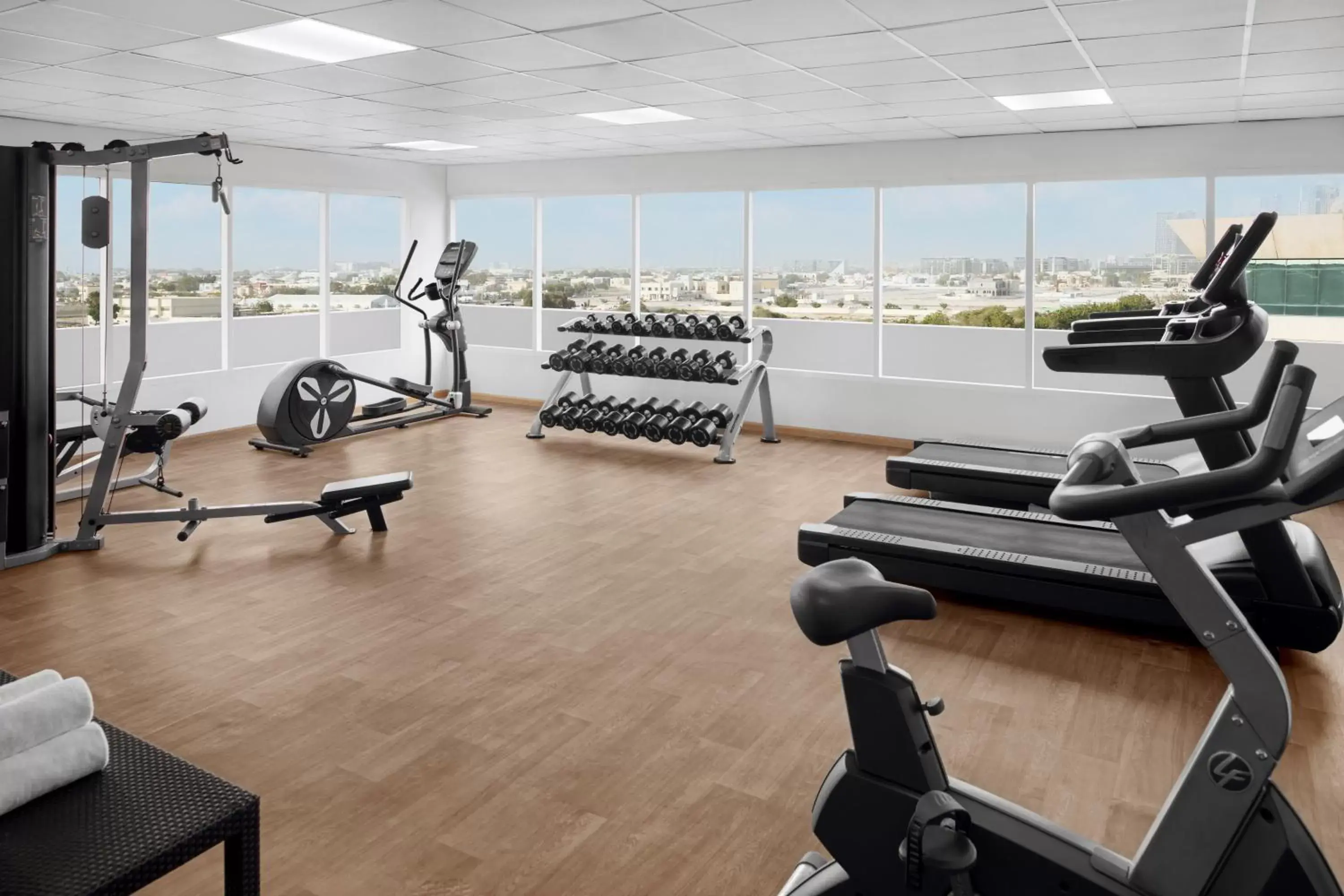 Fitness centre/facilities, Fitness Center/Facilities in Holiday Inn Express Dubai Safa Park, an IHG Hotel