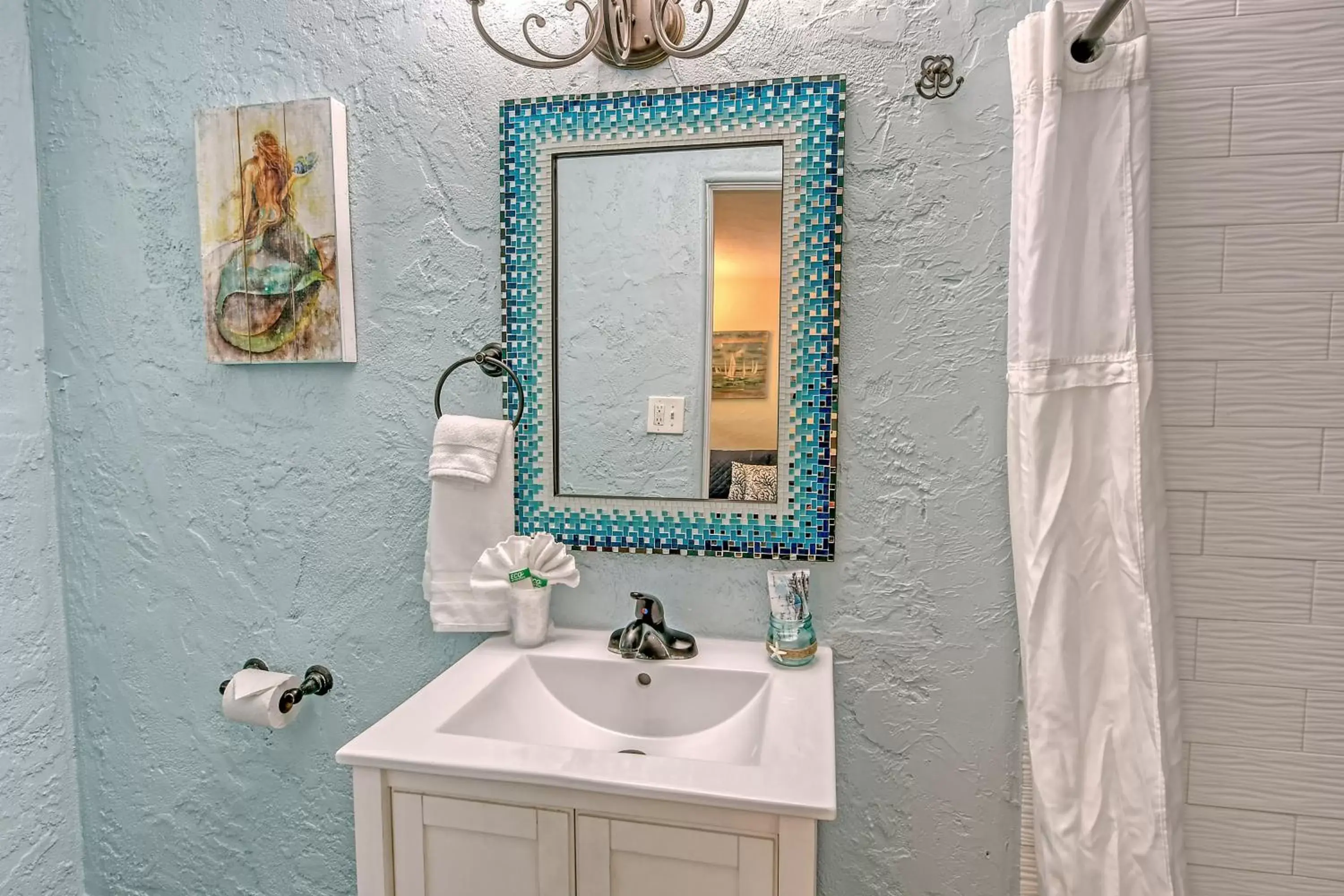 Bathroom in Siesta Key Palms Resort