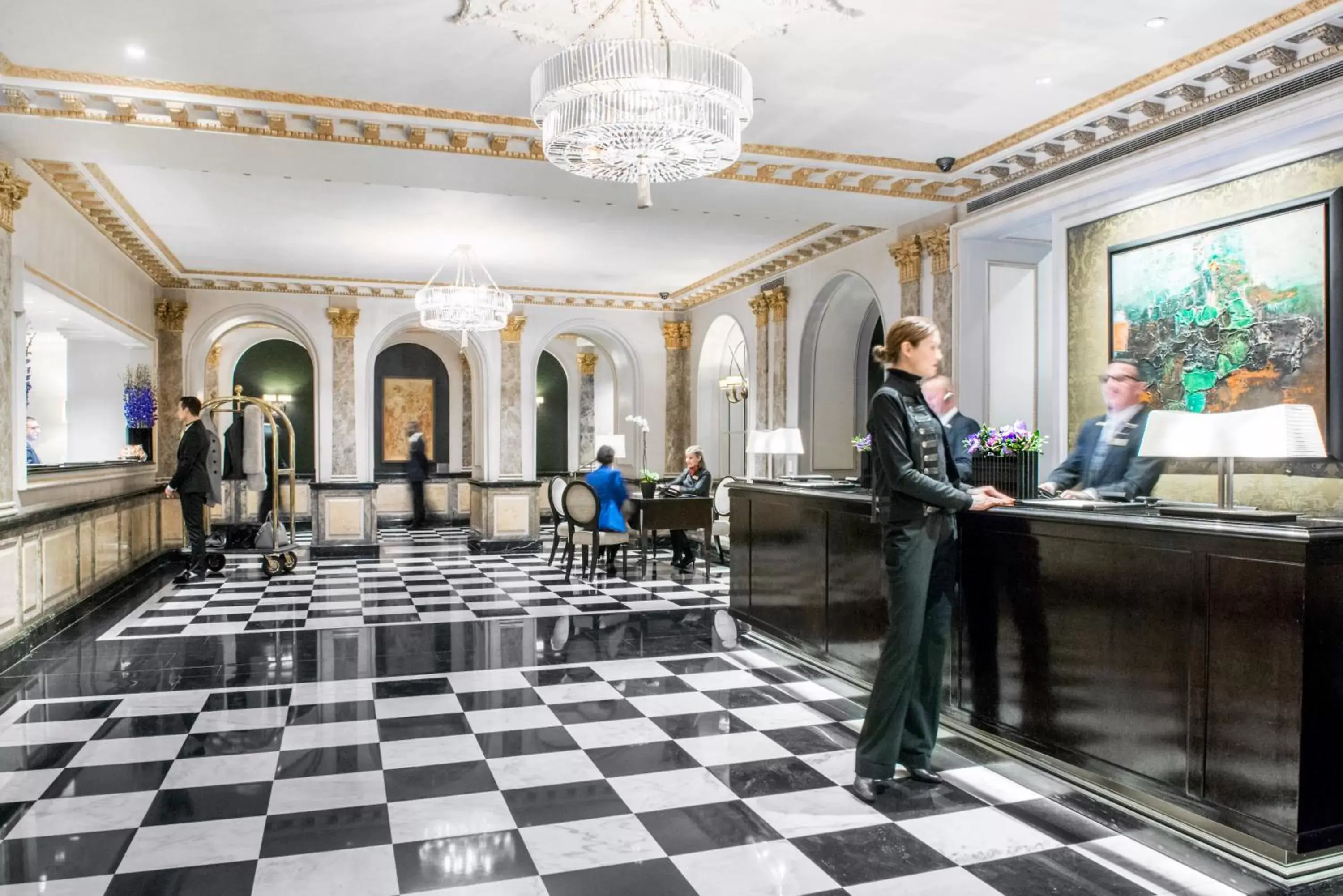 Lobby or reception, Lobby/Reception in The Pierre, A Taj Hotel, New York