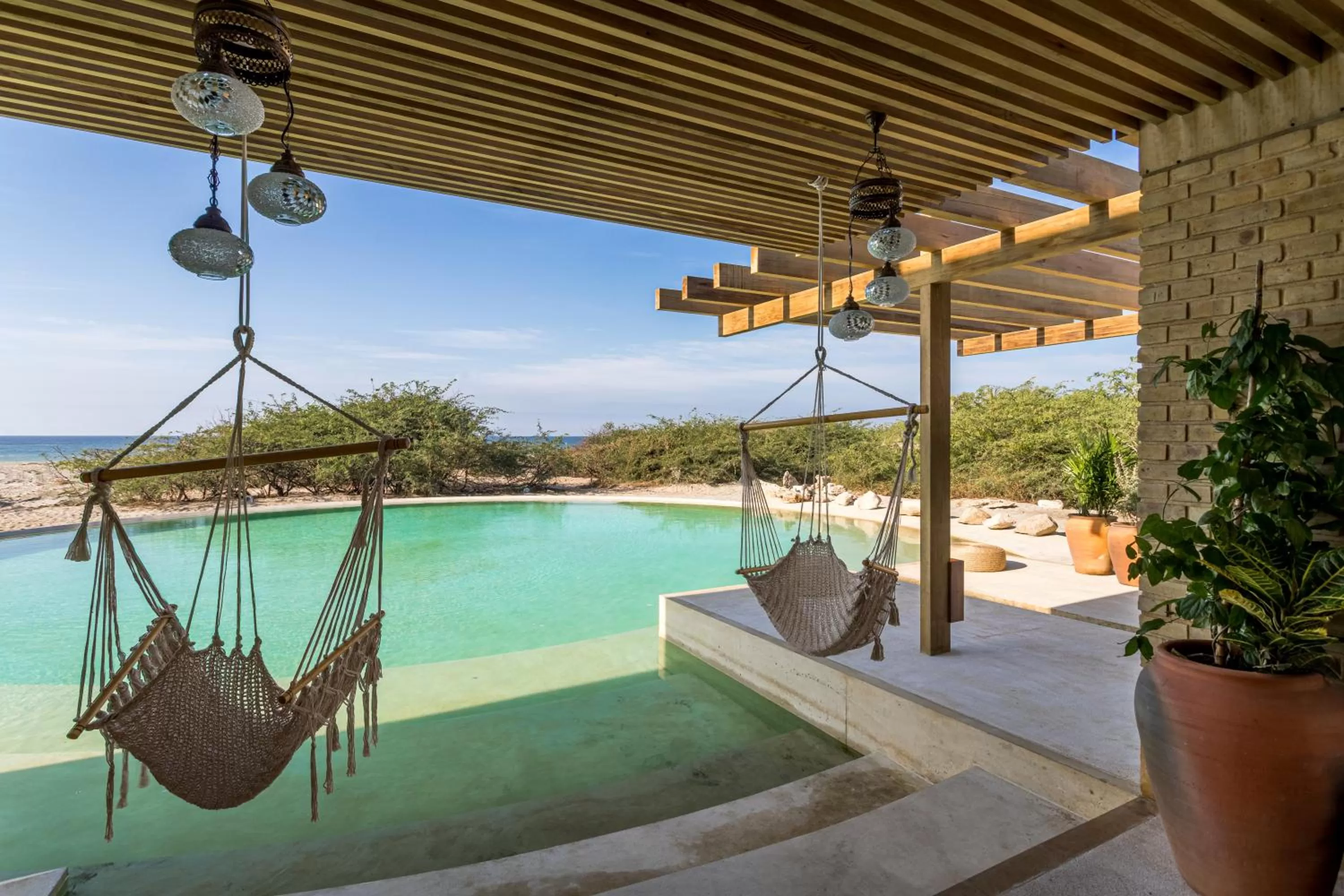 Swimming pool in Casona Sforza