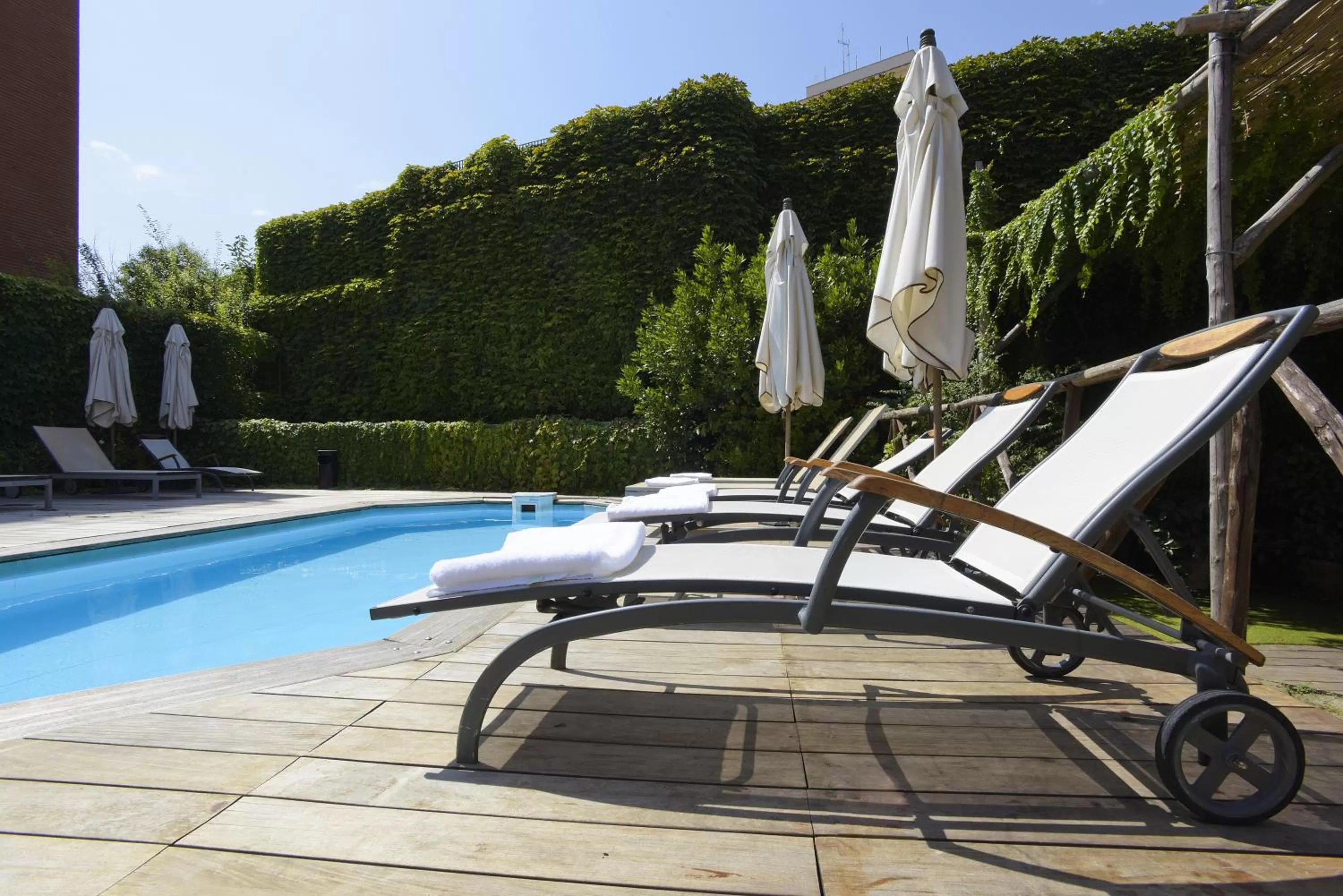 Swimming pool in Grand Hotel Tiberio