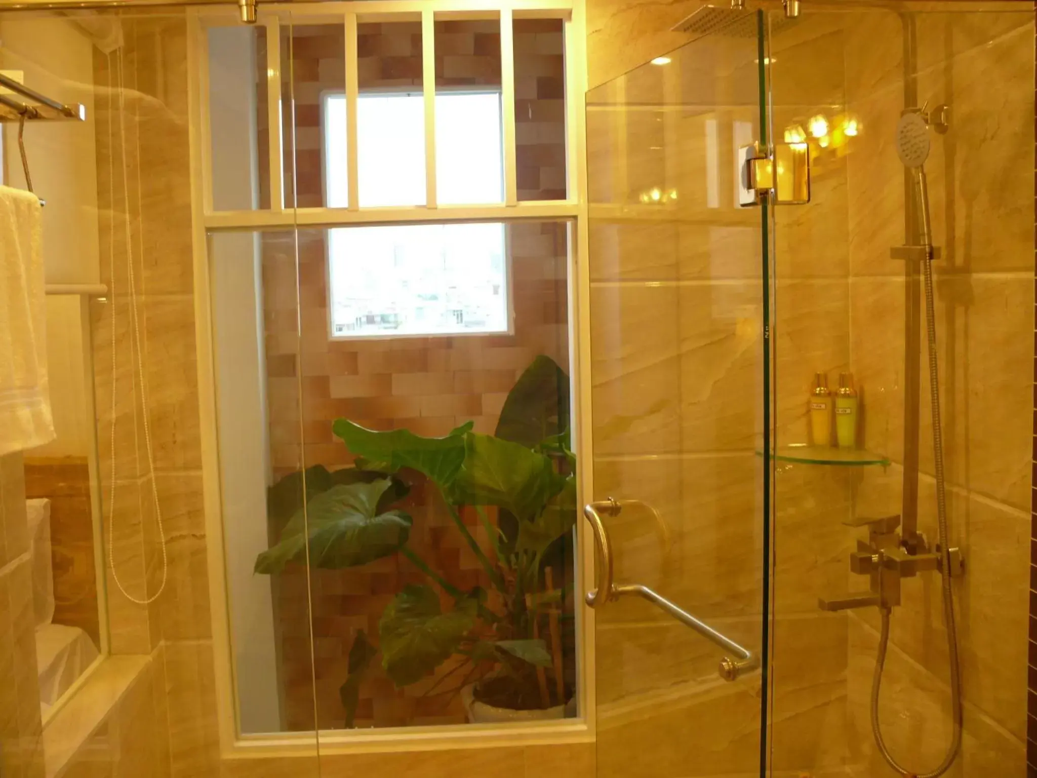 Shower, Bathroom in Rex Hotel & Apartment