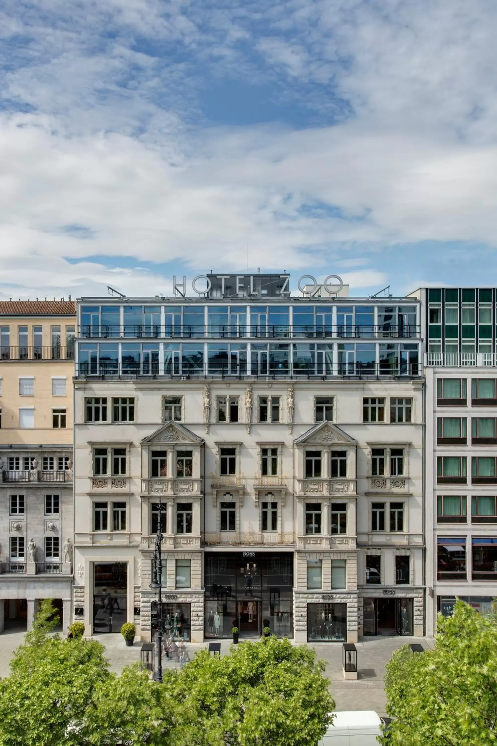 Property building in Hotel Zoo Berlin Property building in Hotel Zoo Berlin