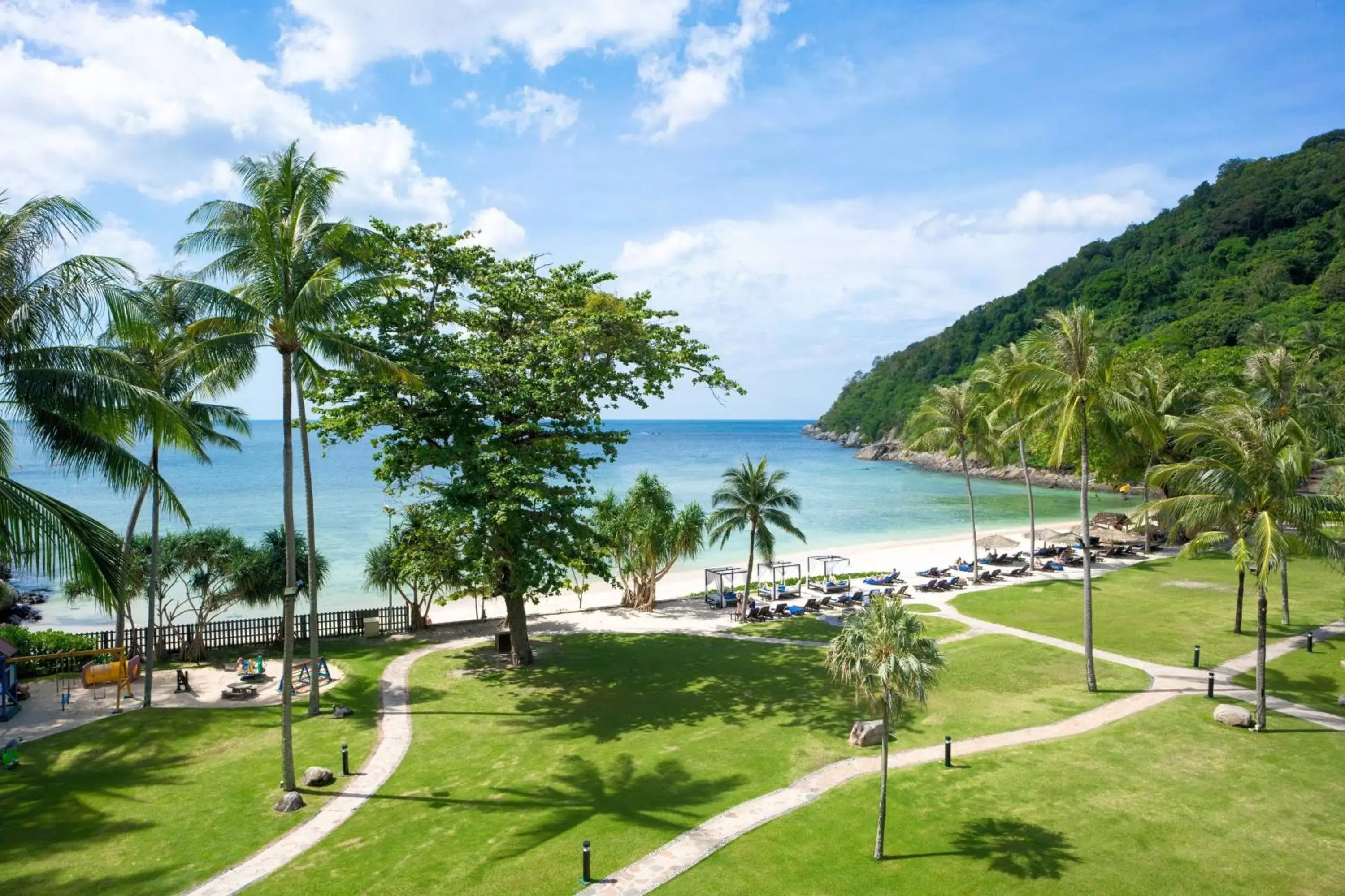 Property building in Phuket Marriott Resort & Spa, Merlin Beach