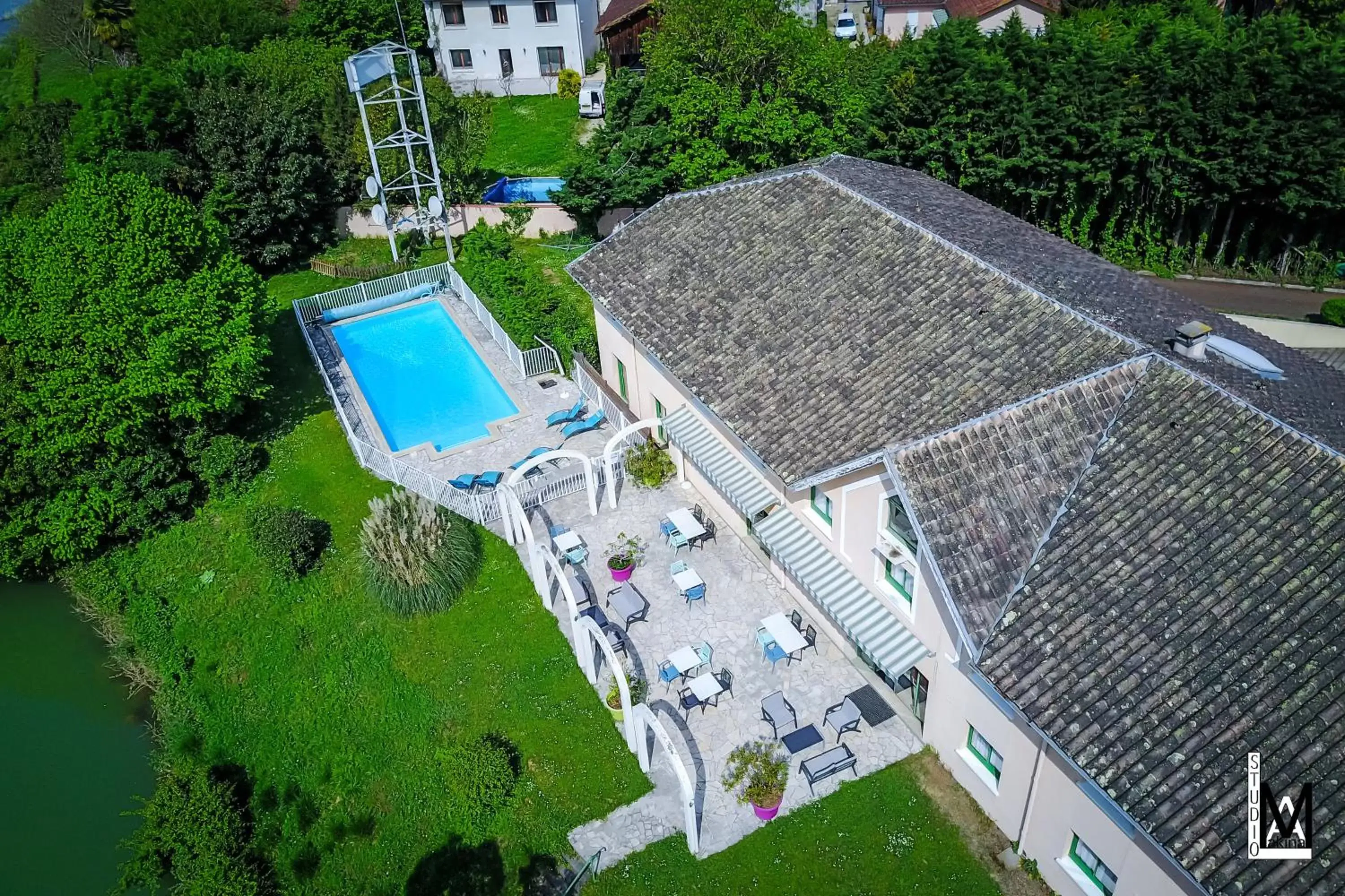 Bird's eye view, Bird's-eye View in N'Atura Hôtel