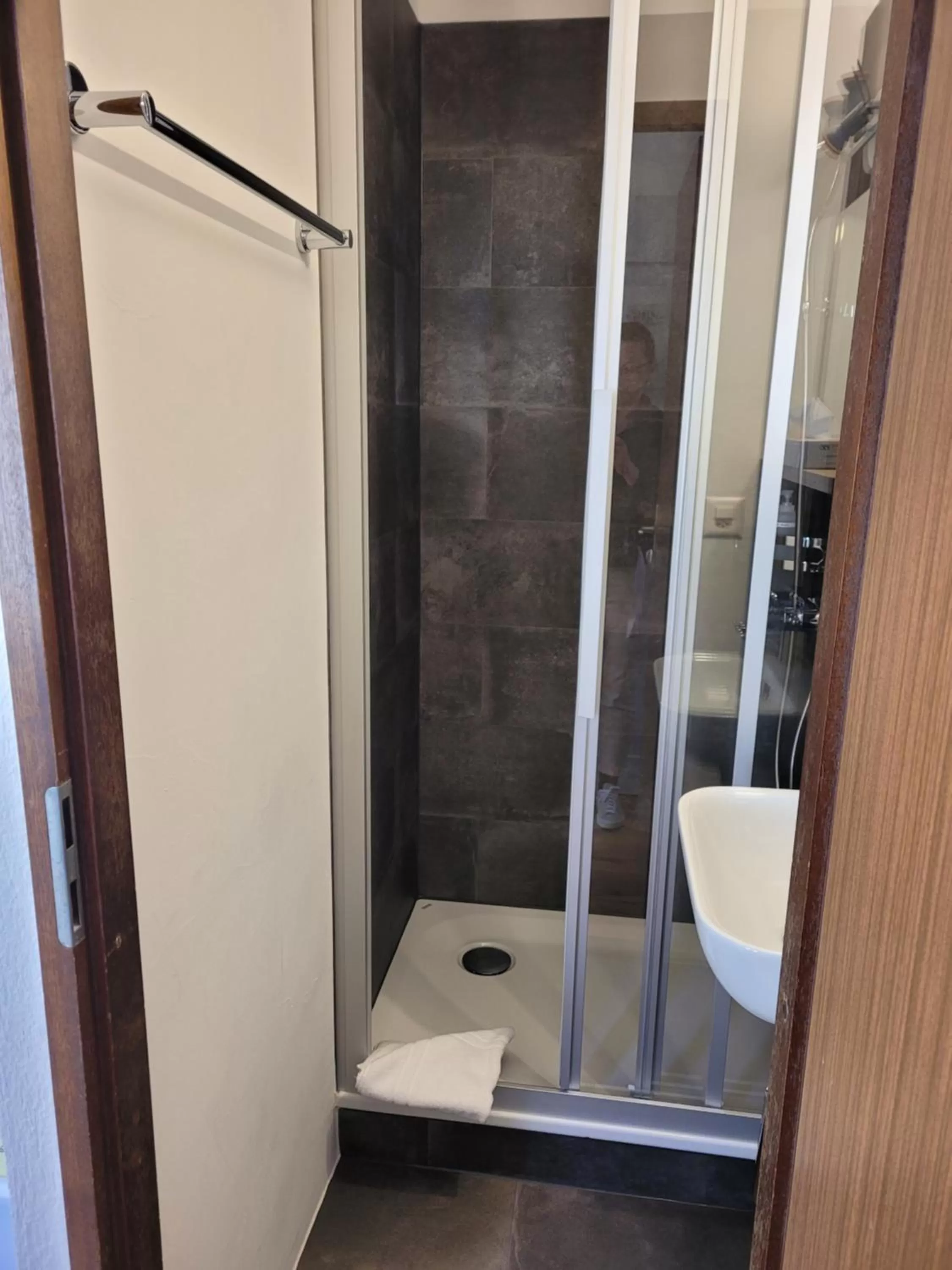 Shower, Bathroom in Zunfthaus zur Rebleuten