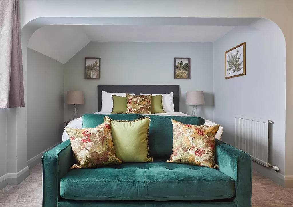 Bed in The New Inn Heckfield