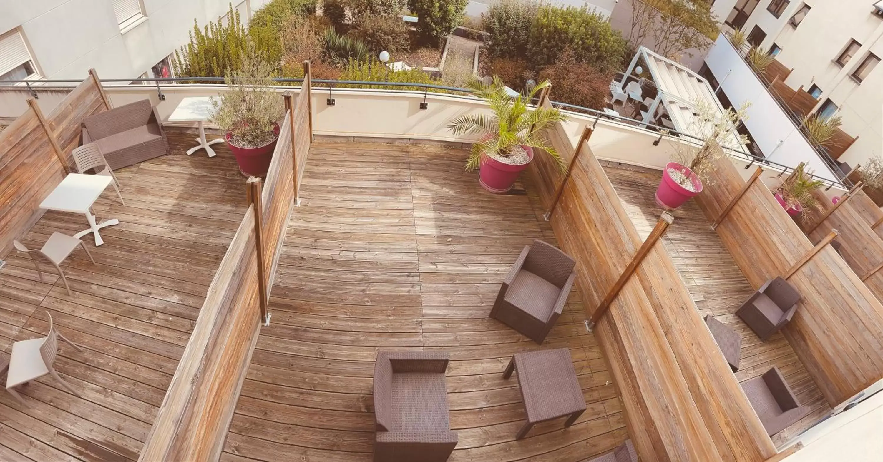 Balcony/Terrace in Mercure Bordeaux Centre Gare Saint Jean