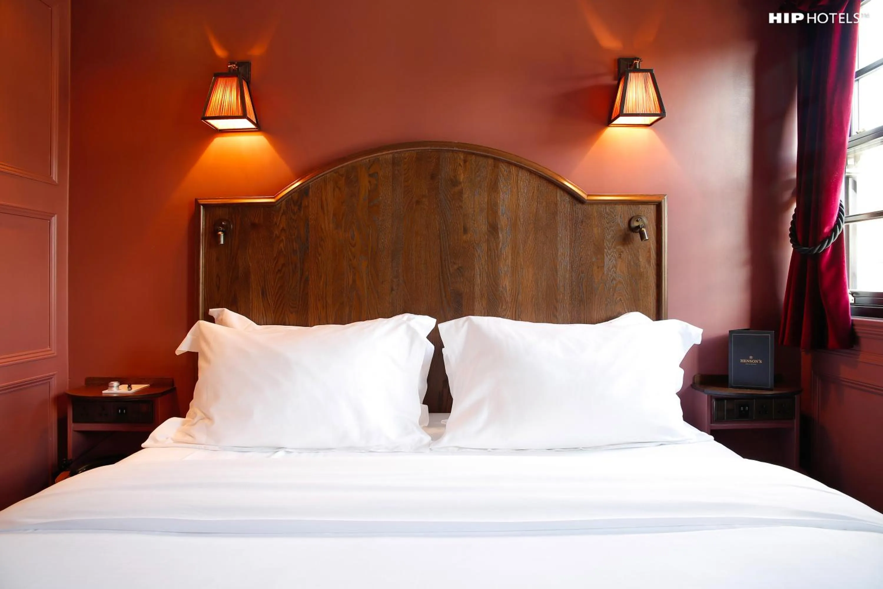 Bed in Mimi's Hotel Soho