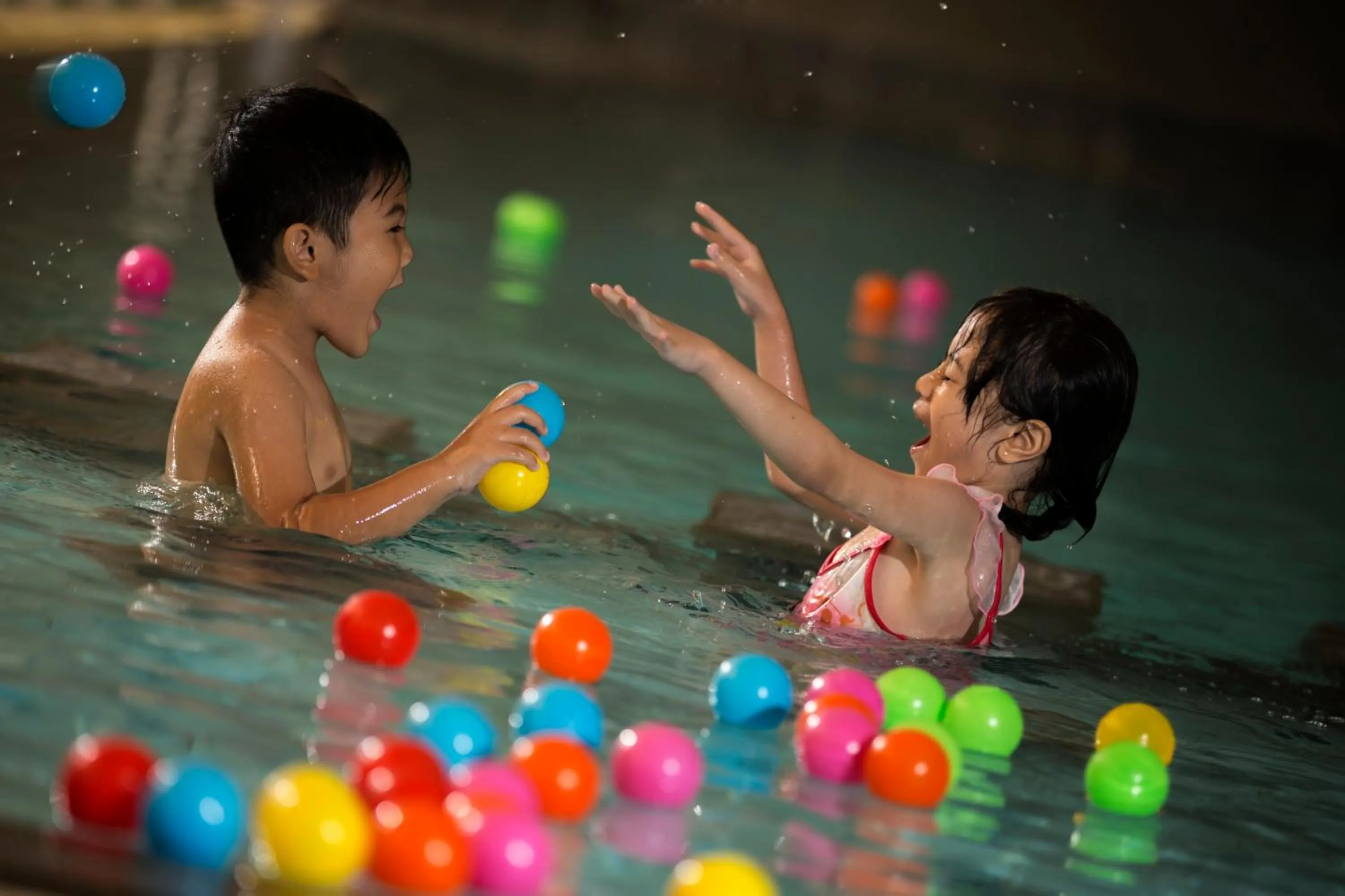 Swimming pool in Hotel Santika Mega City Bekasi