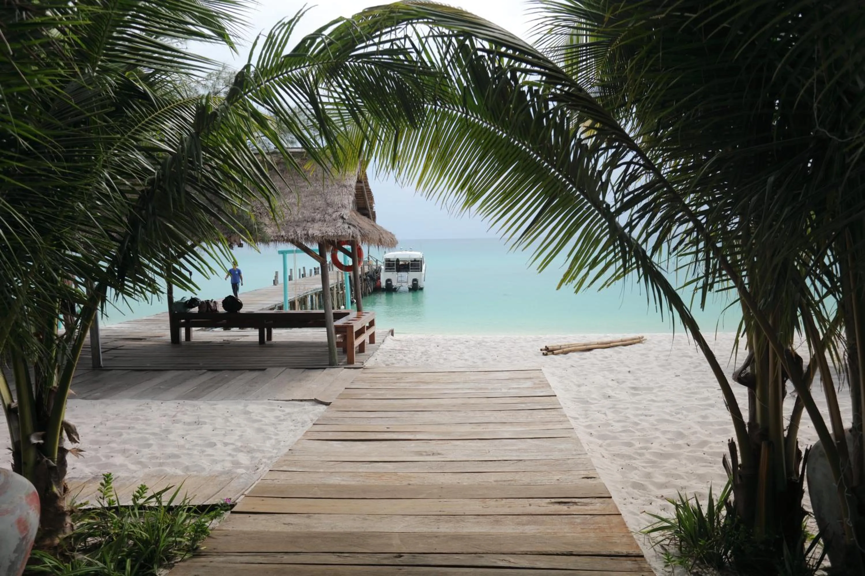 Beach in Sok San Beach Resort