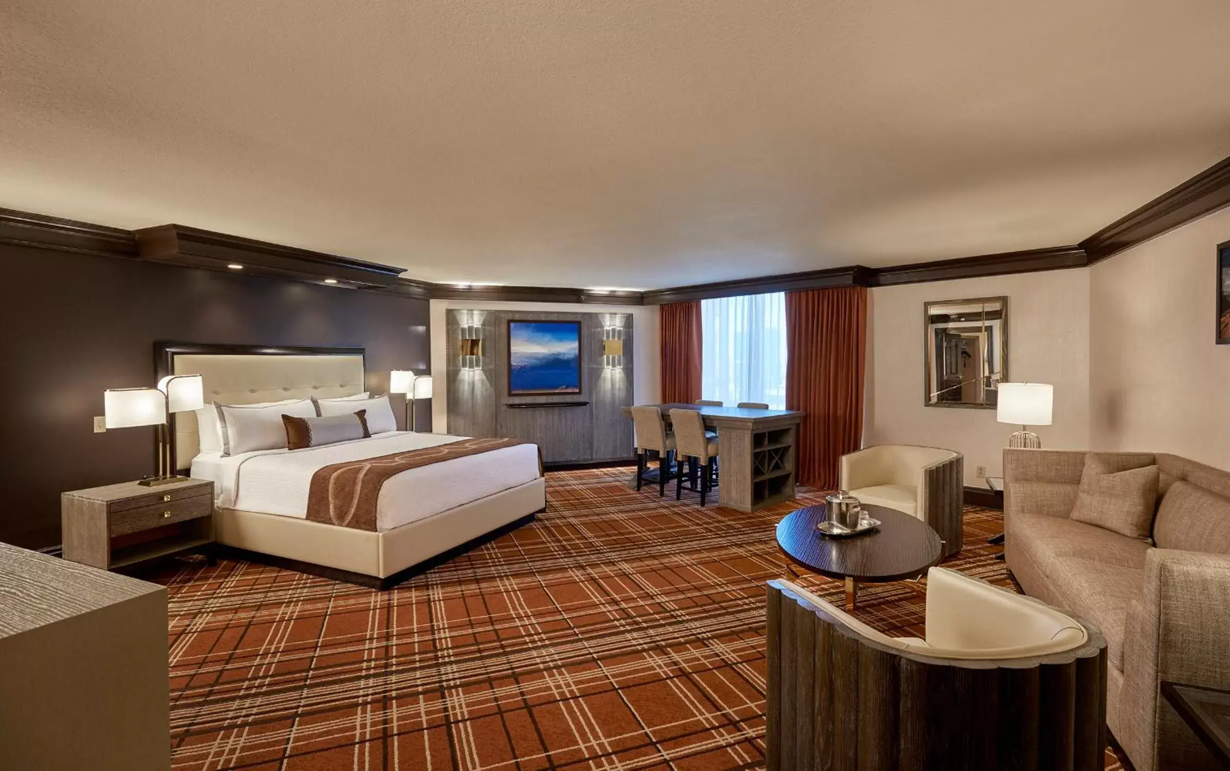 Bed, Seating Area in Treasure Island - TI Las Vegas Hotel & Casino, a Radisson Hotel