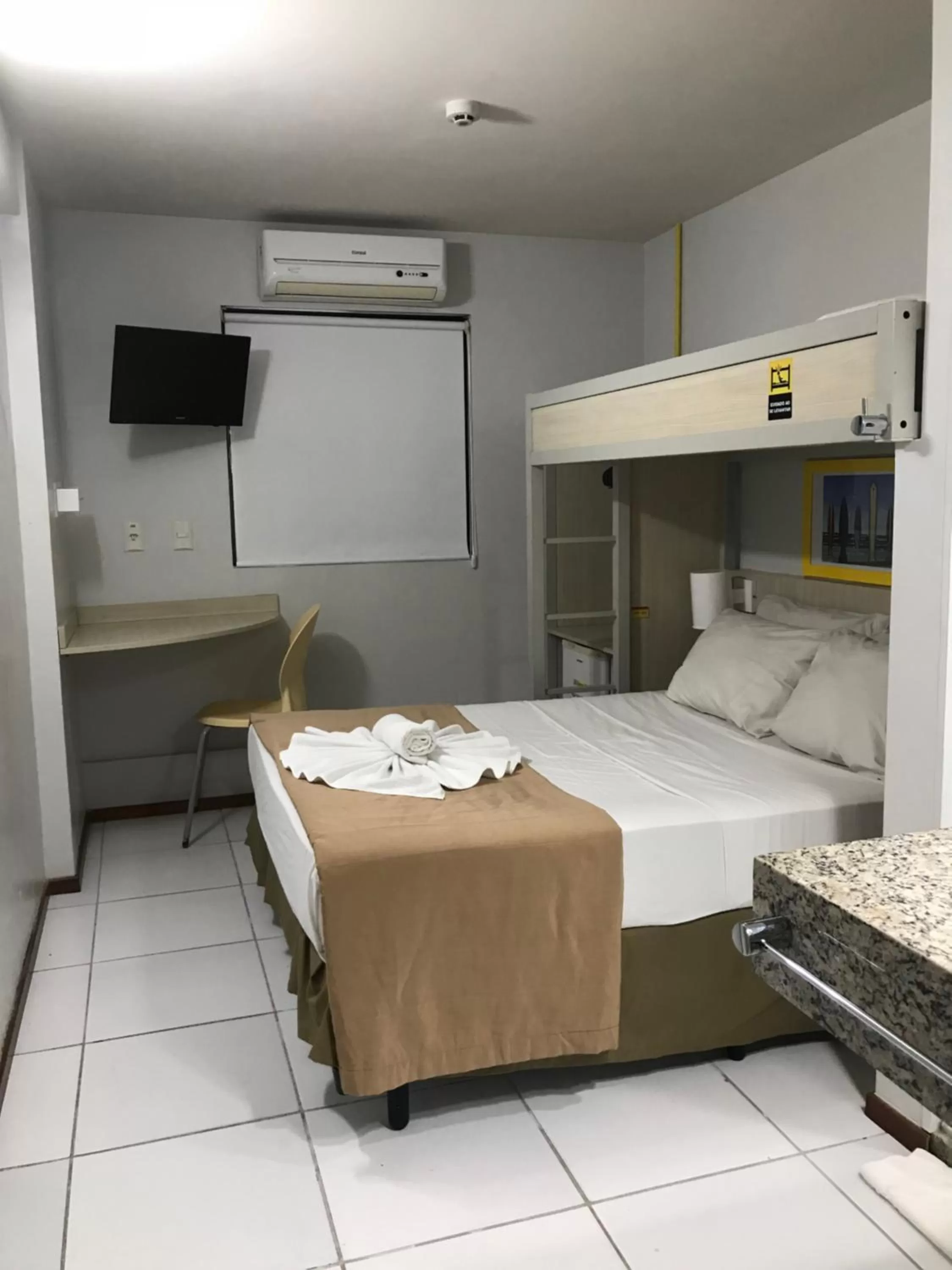 Bed in EXPRESSO R1 HOTEL