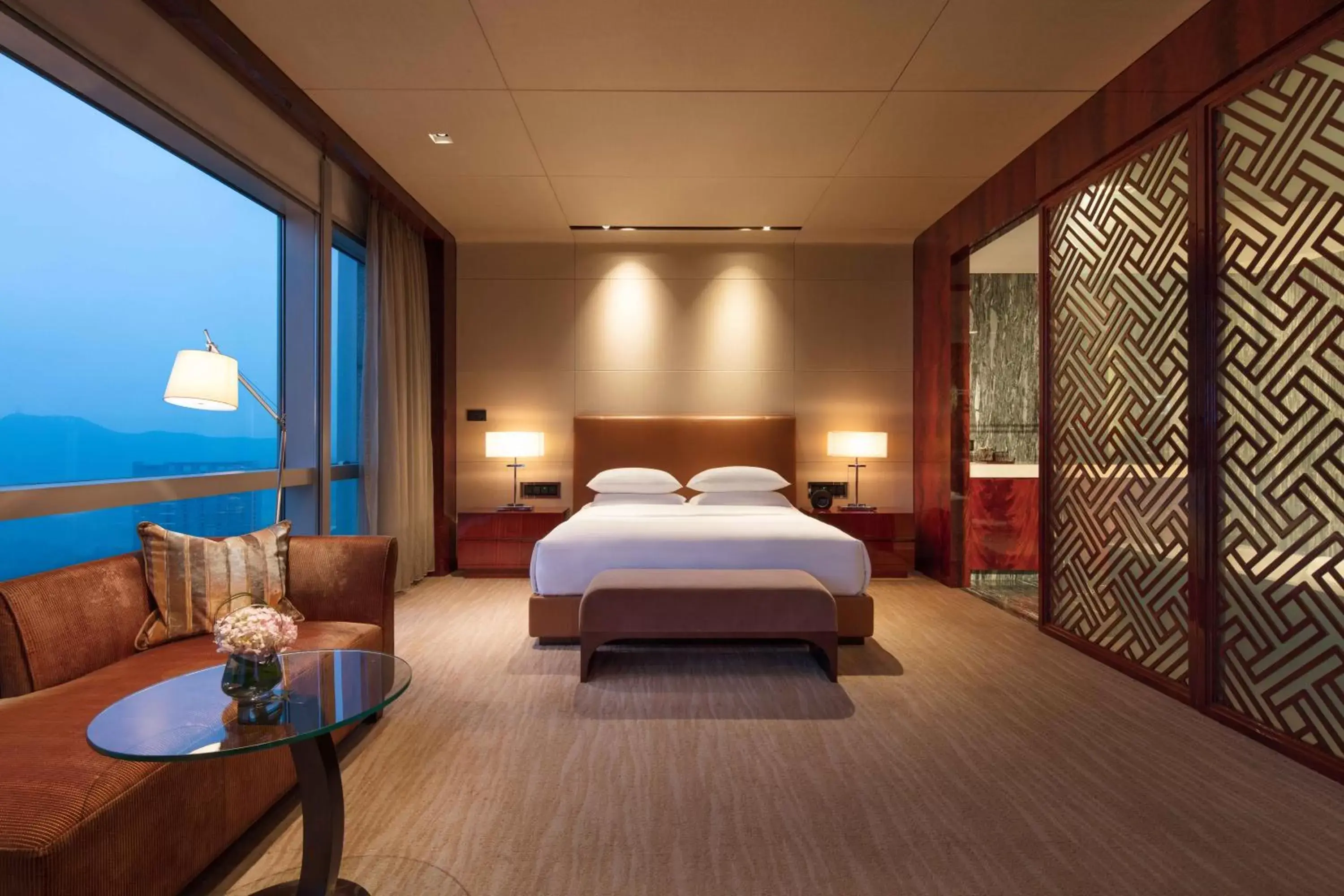 Bedroom in Grand Hyatt Shenzhen
