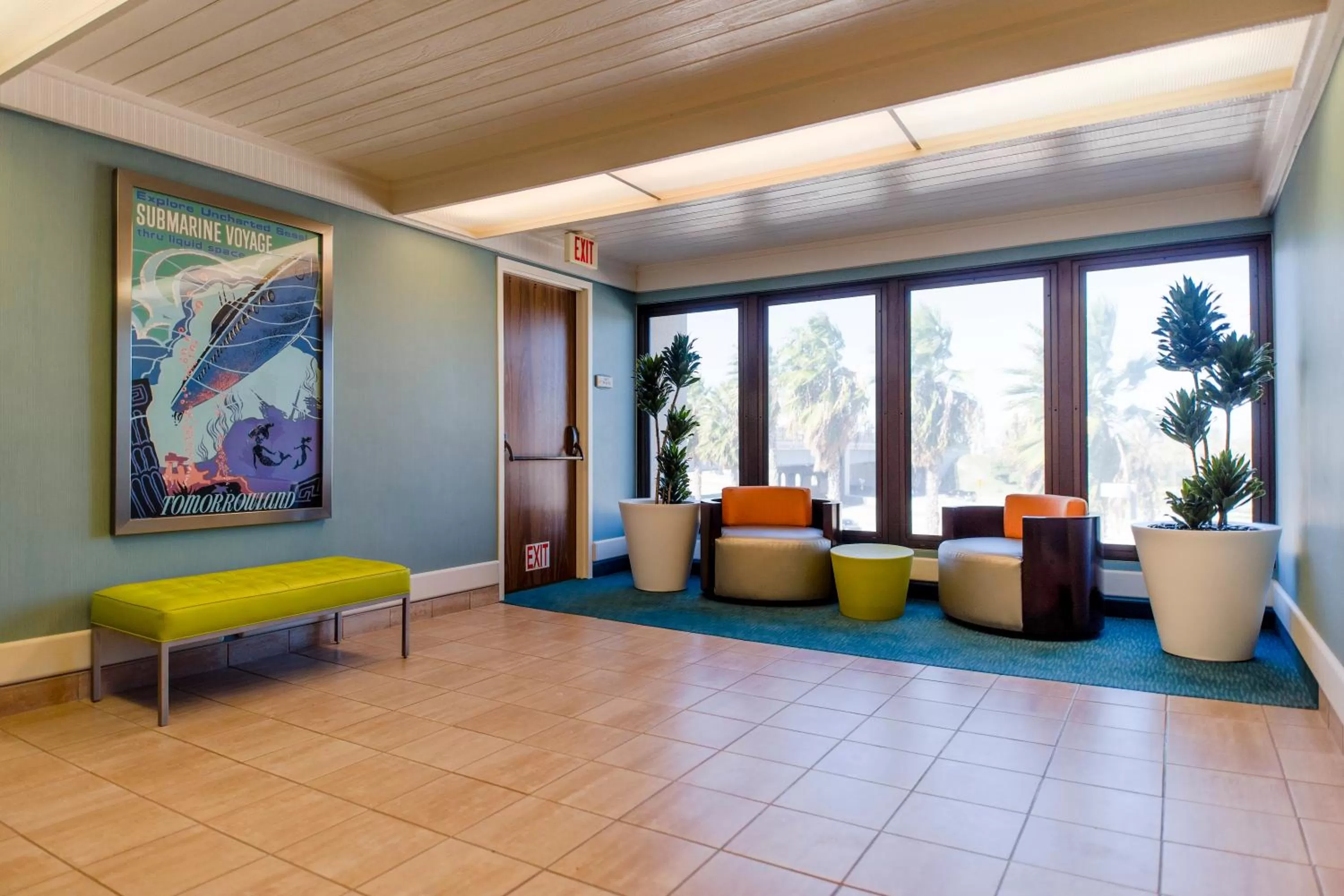 Lobby or reception in Howard Johnson by Wyndham Anaheim Hotel and Water Playground