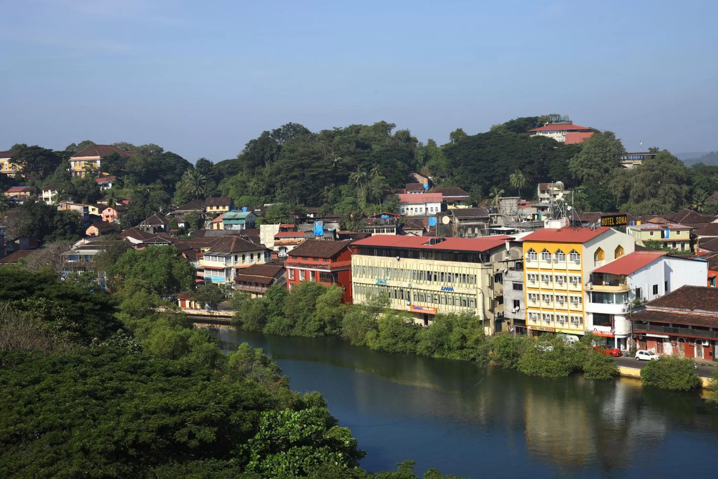 Bird's eye view in Hotel Sona