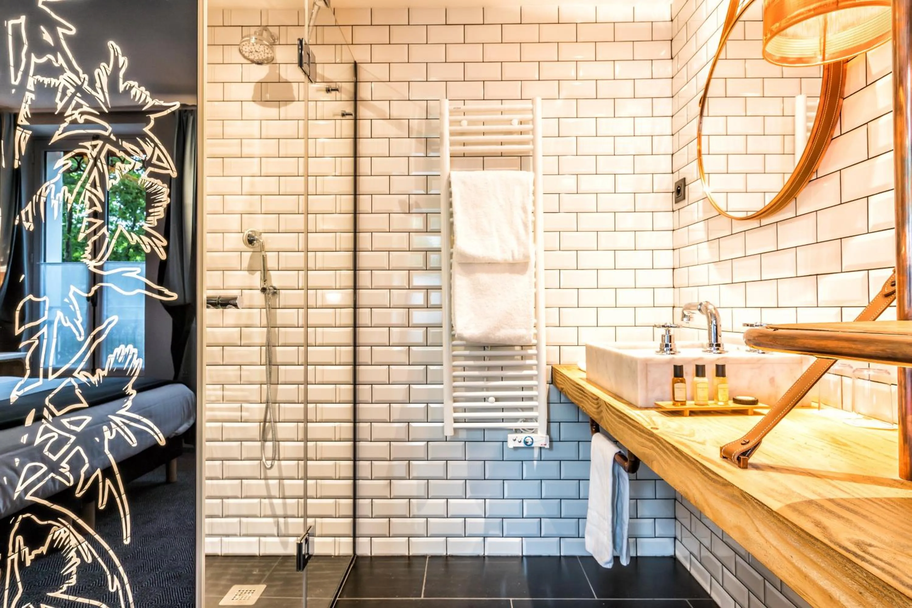 Bathroom in Hotel Restaurant Au Boeuf Couronné