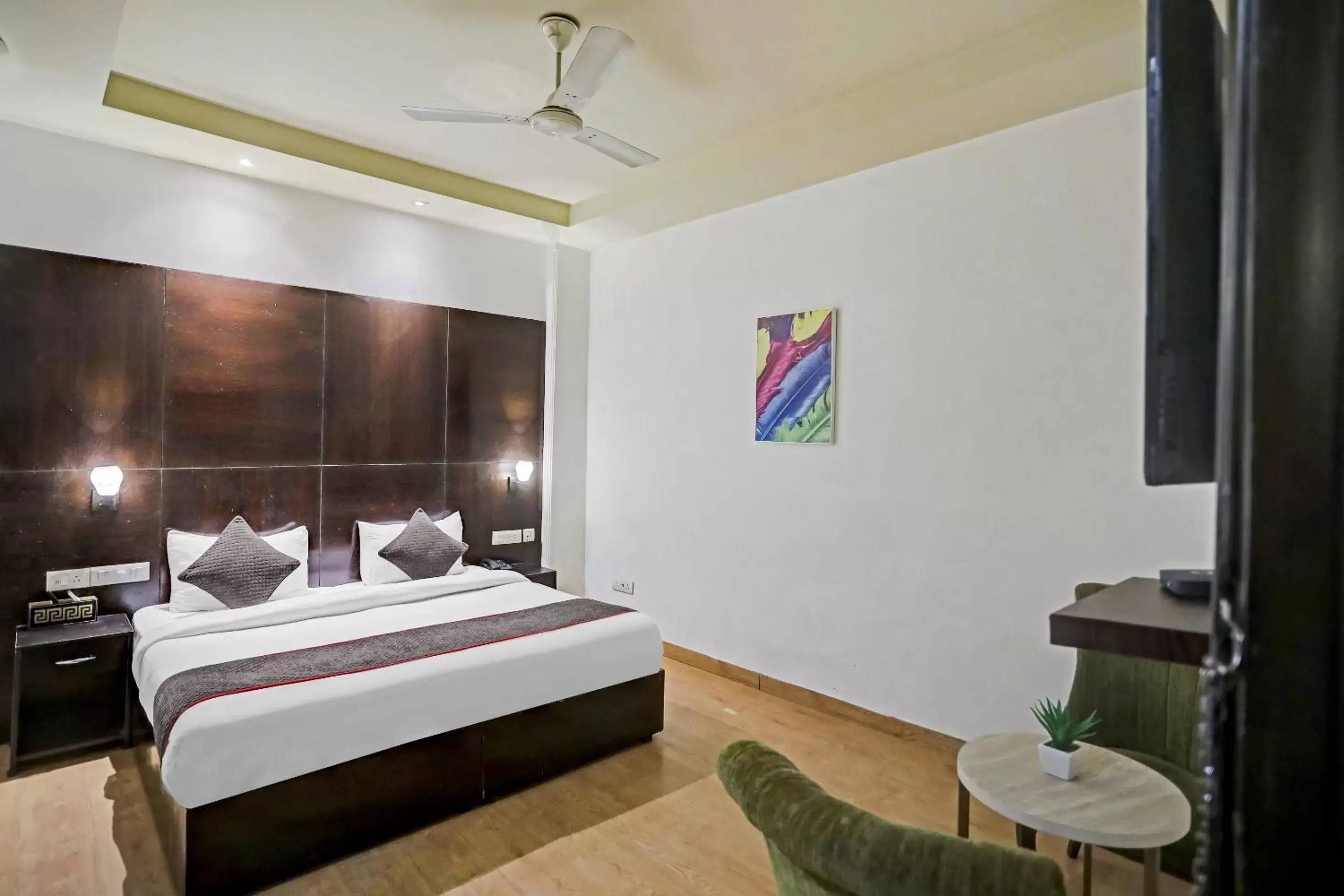 Bedroom, Bed in The Orion - Greater Kailash